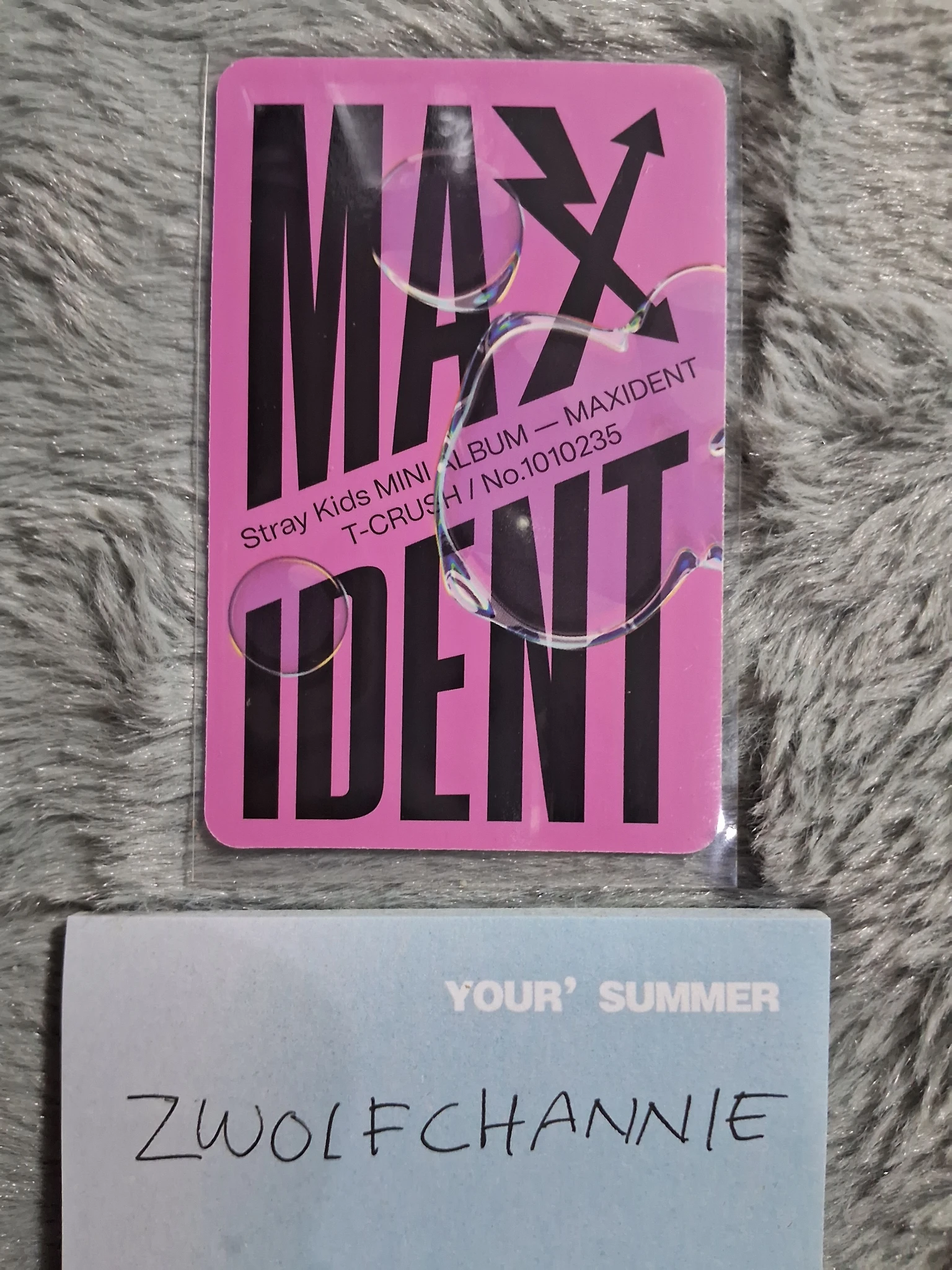 Stray Kids Lee Know Stray Kids - Lee Know - MAXIDENT Album album photocard t-crush version standard version limited edition listing photo 2