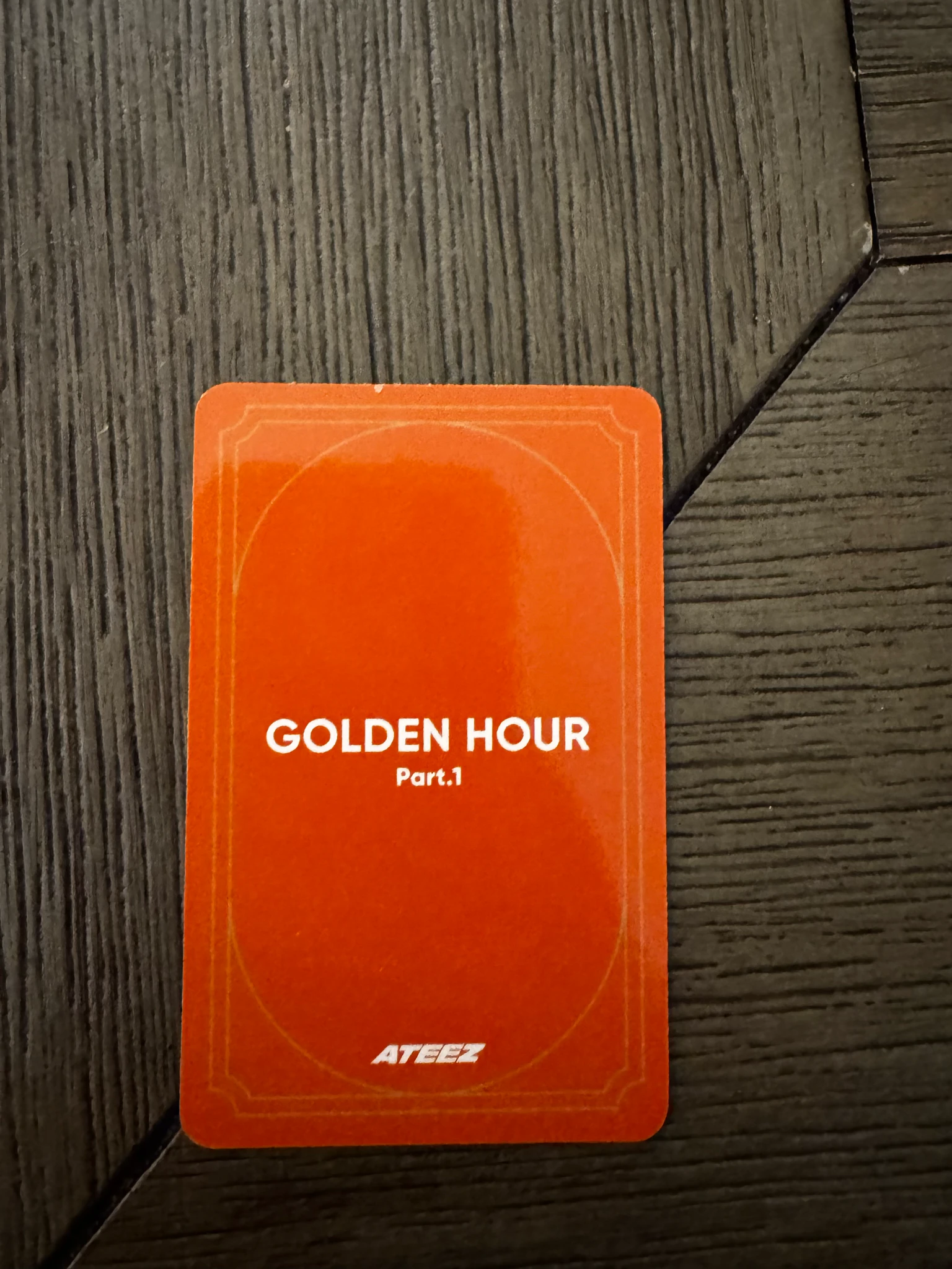 ATEEZ Seonghwa ATEEZ - Seonghwa - Golden Hour : Part.1 Album platform ver. image card listing photo 2