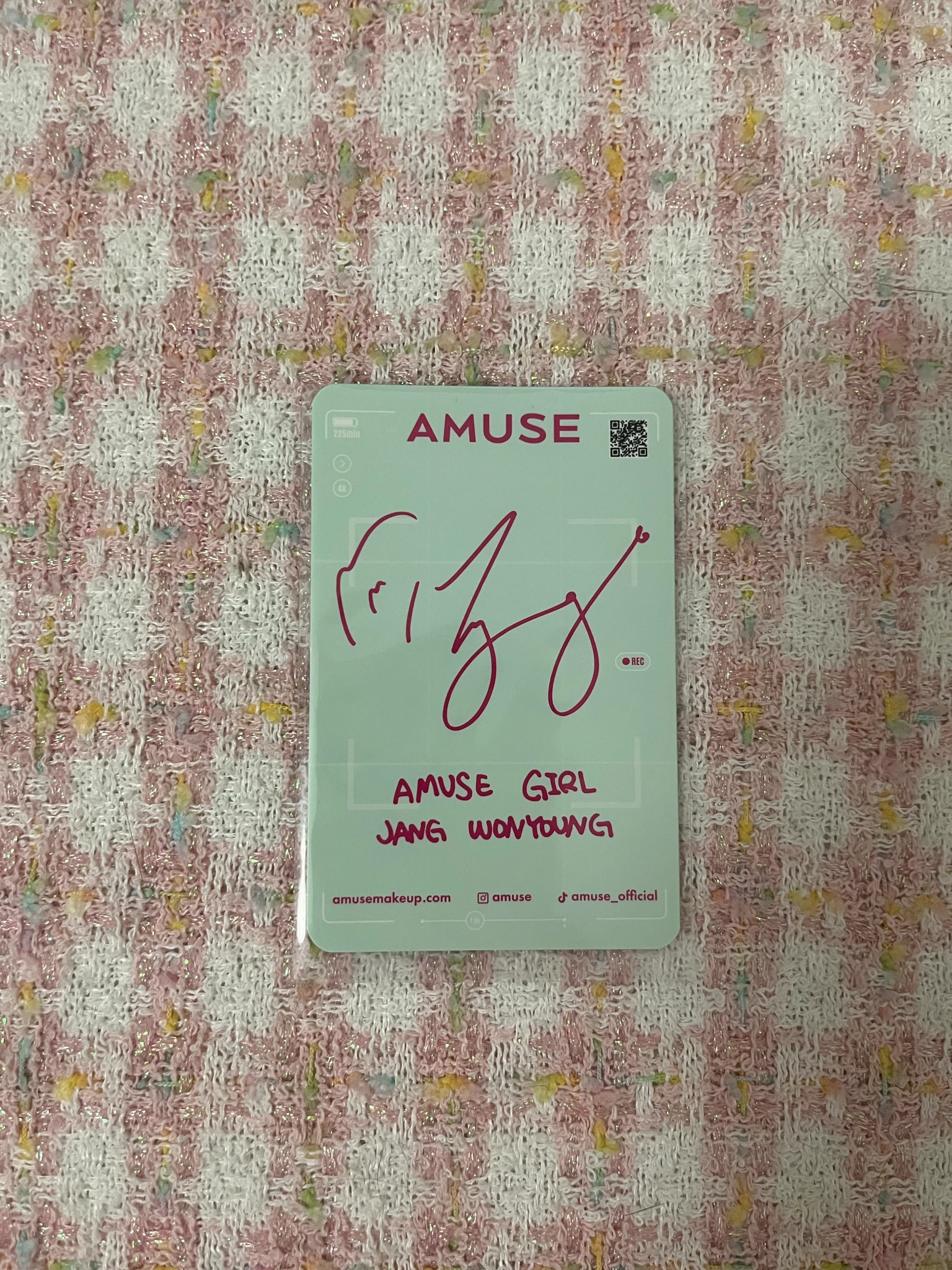 IVE Wonyoung IVE - Wonyoung - Wonyoung x AMUSE Other amuse purchase benefit brand collaboration listing photo 2