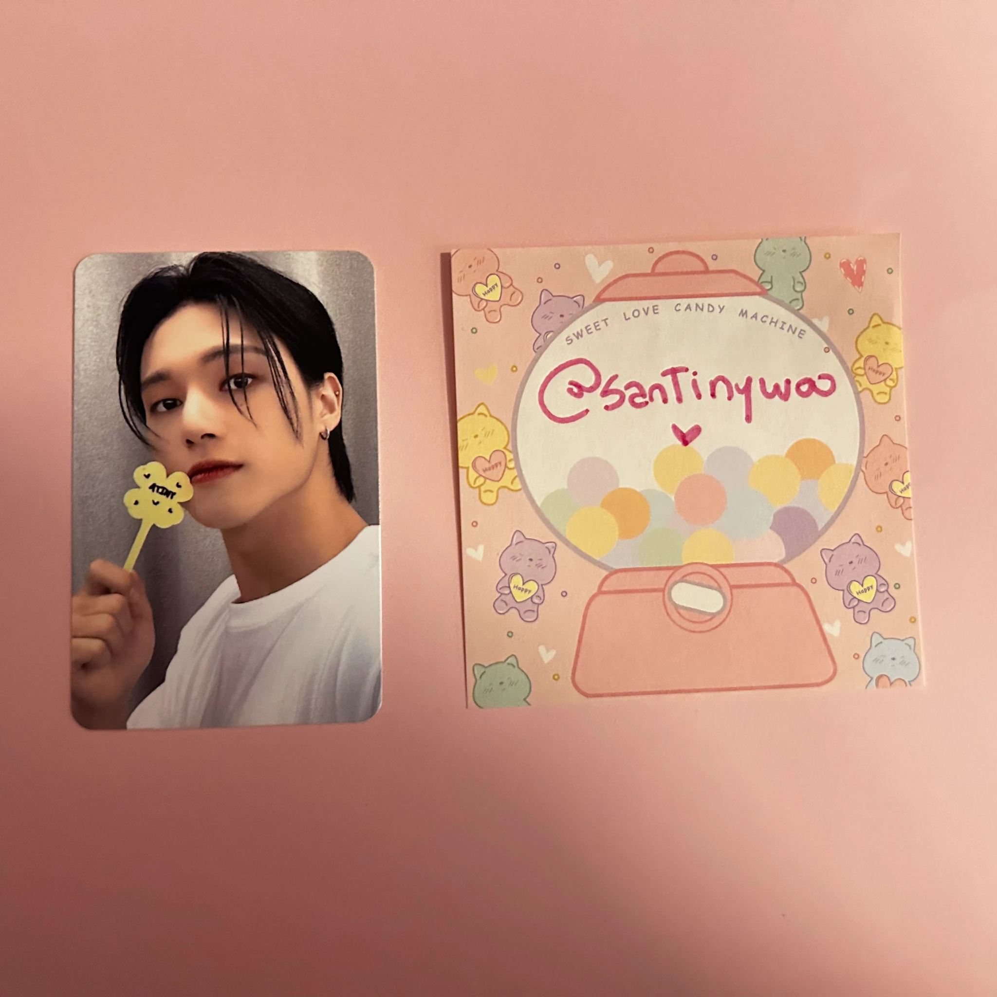 ATEEZ Wooyoung ATEEZ - Wooyoung - THE WORLD EP.2 : OUTLAW Album minirecord shop fansign round 3 listing photo 2