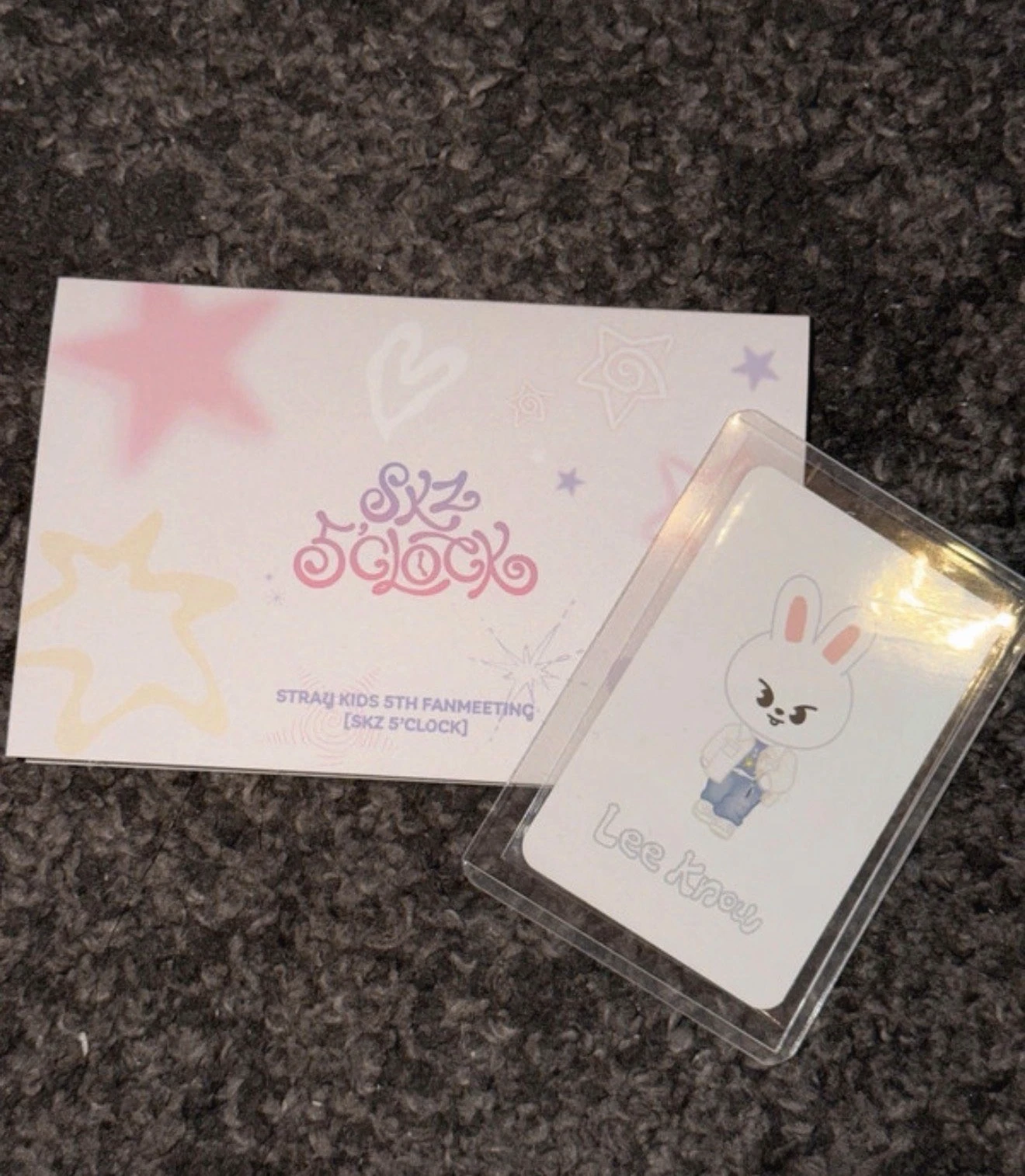 Stray Kids Lee Know Stray Kids - Lee Know - 5th Fanmeeting - SKZ 5'Clock Event merch listing photo 2