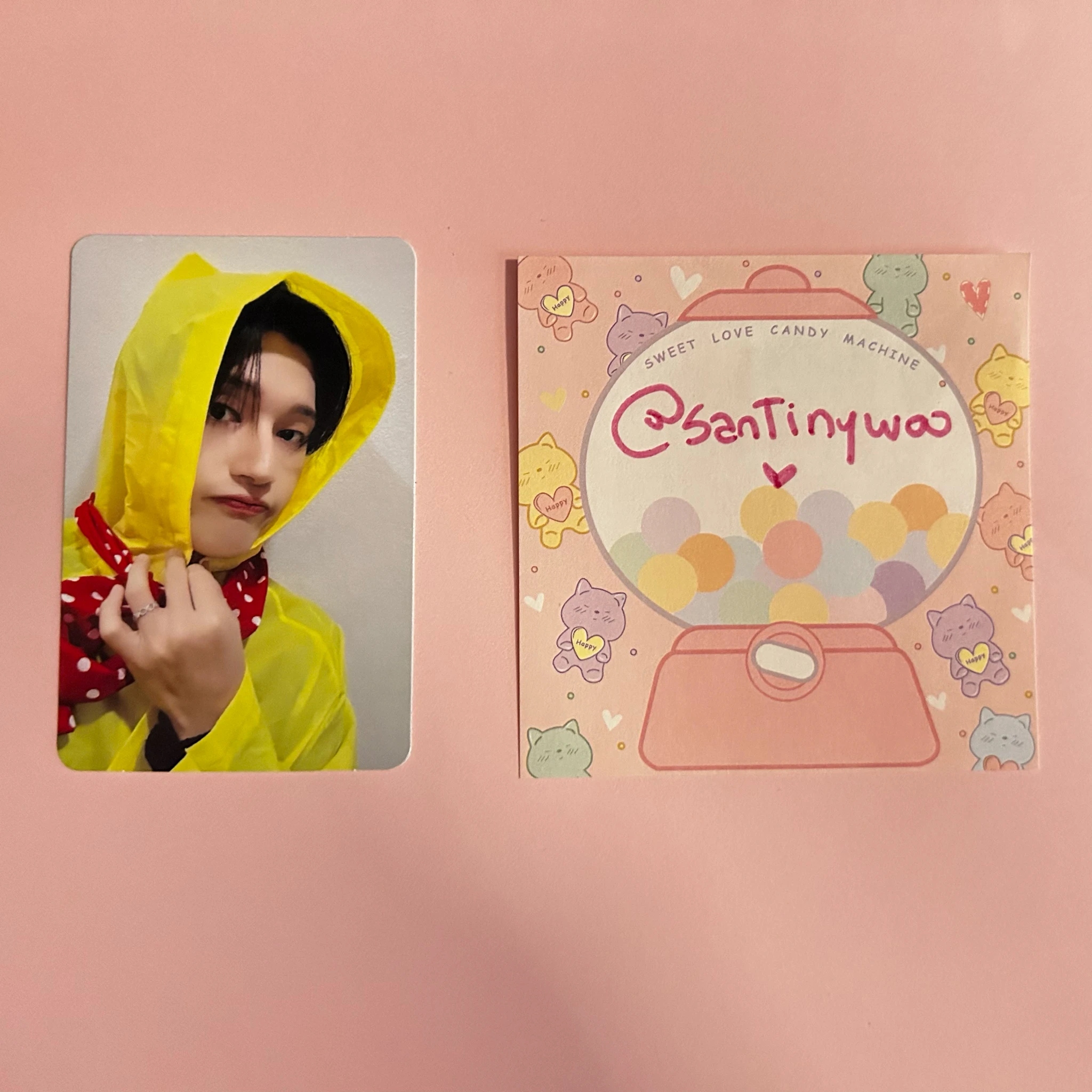 ATEEZ Wooyoung ATEEZ - Wooyoung - Golden Hour : Part.1 Album makestar raincoat boy video call listing photo 2