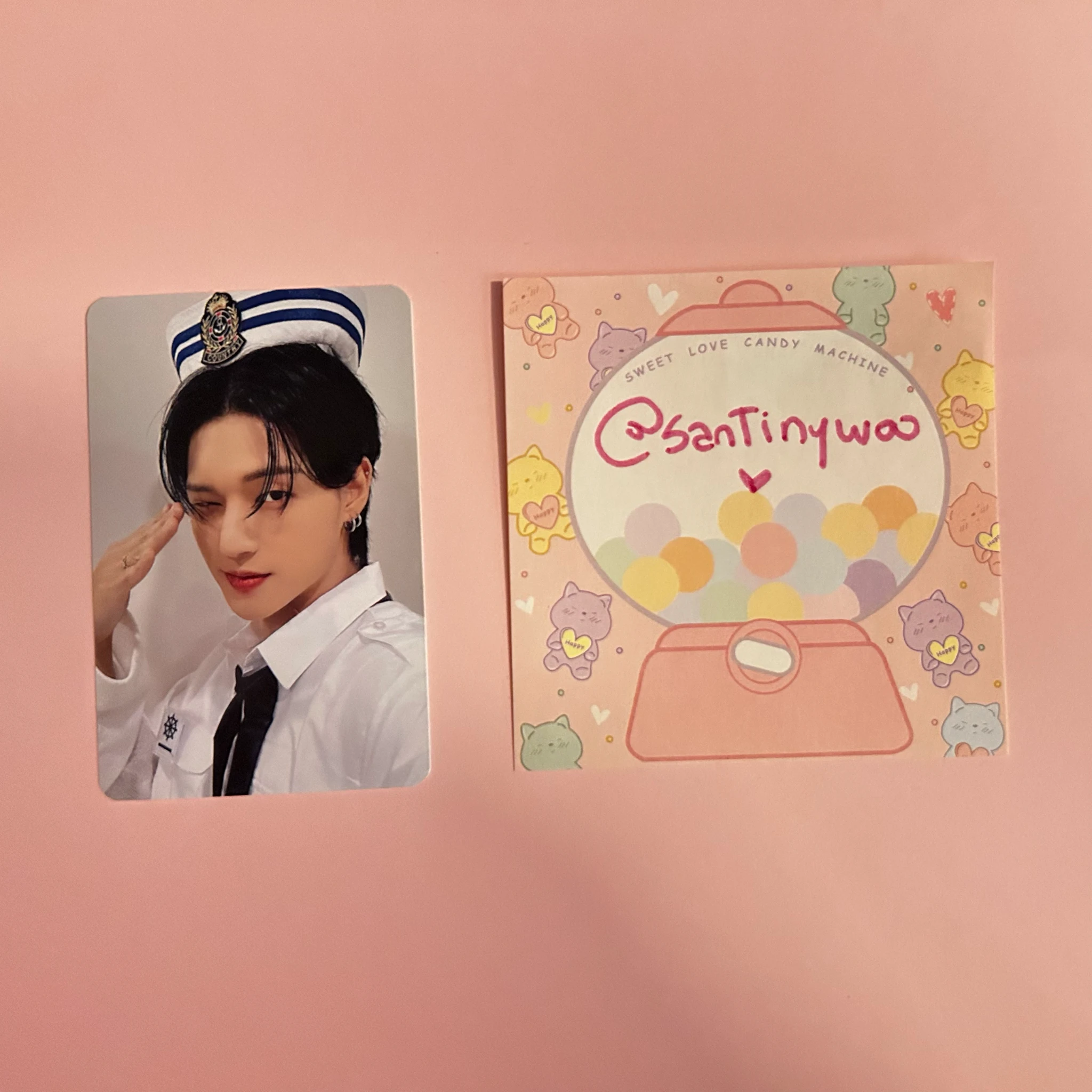 ATEEZ Wooyoung ATEEZ - Wooyoung - Golden Hour : Part.1 Album pre-order benefit (pob) knpops listing photo 2