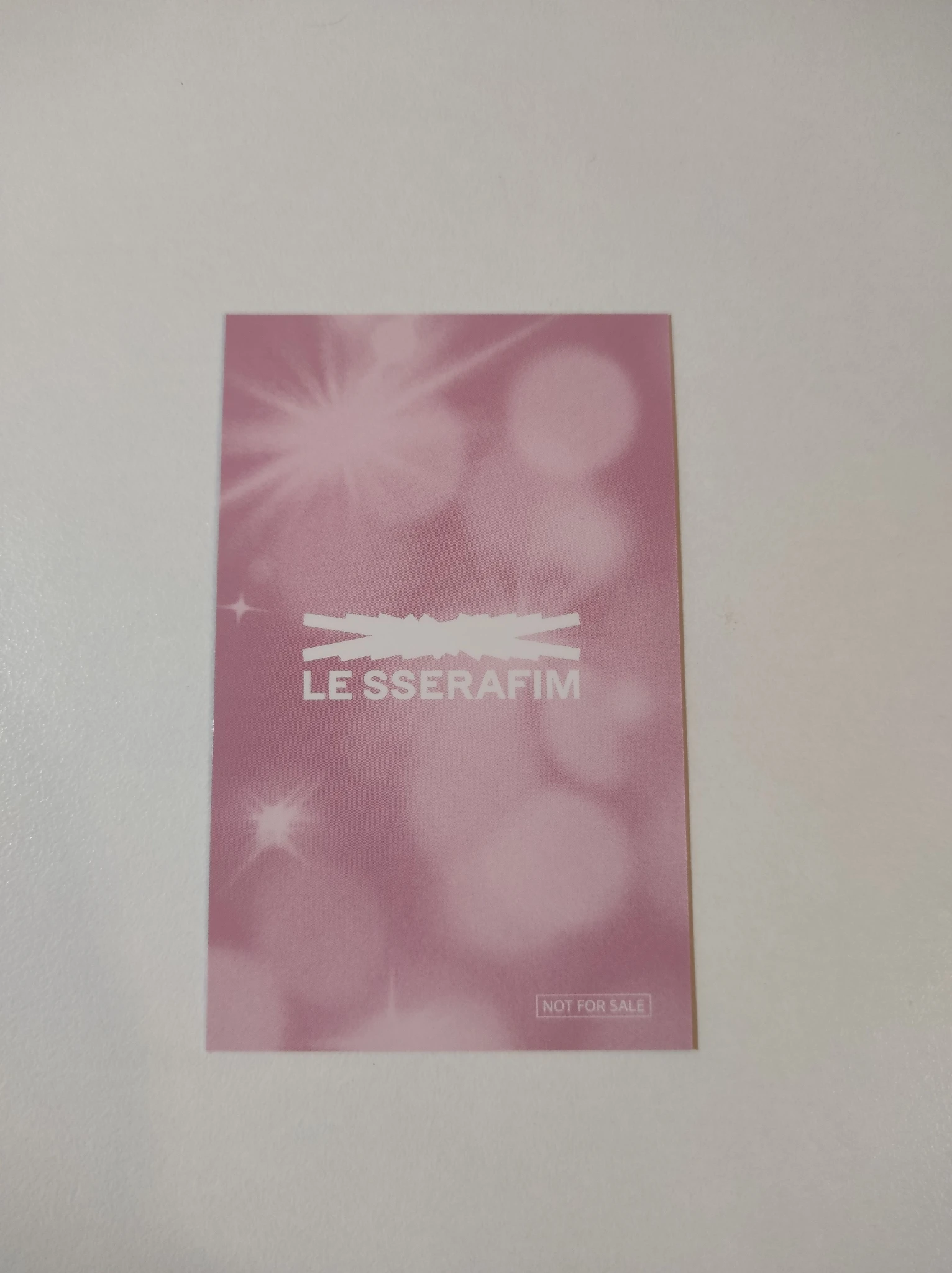 LE SSERAFIM Huh Yunjin LE SSERAFIM - Huh Yunjin - EASY Album pre-order benefit (pob) UMS japan (universal music store) listing photo 2