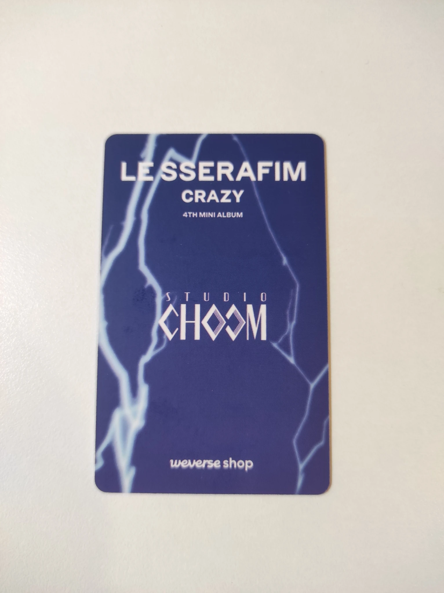 LE SSERAFIM Huh Yunjin LE SSERAFIM - Huh Yunjin - CRAZY Album studio choom event compact version listing photo 2