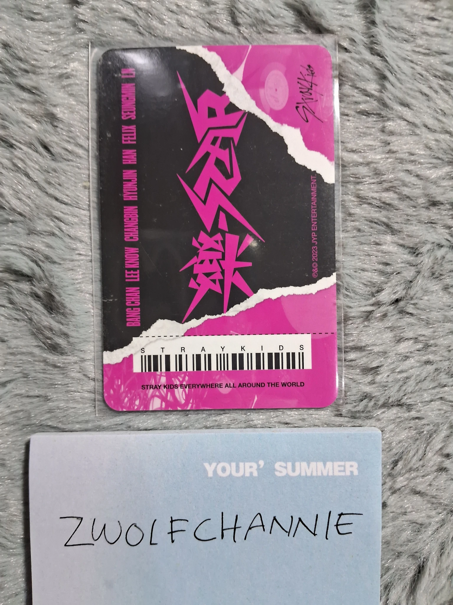 Stray Kids Lee Know Stray Kids - Lee Know - Rock-Star Album album photocard concept version listing photo 2