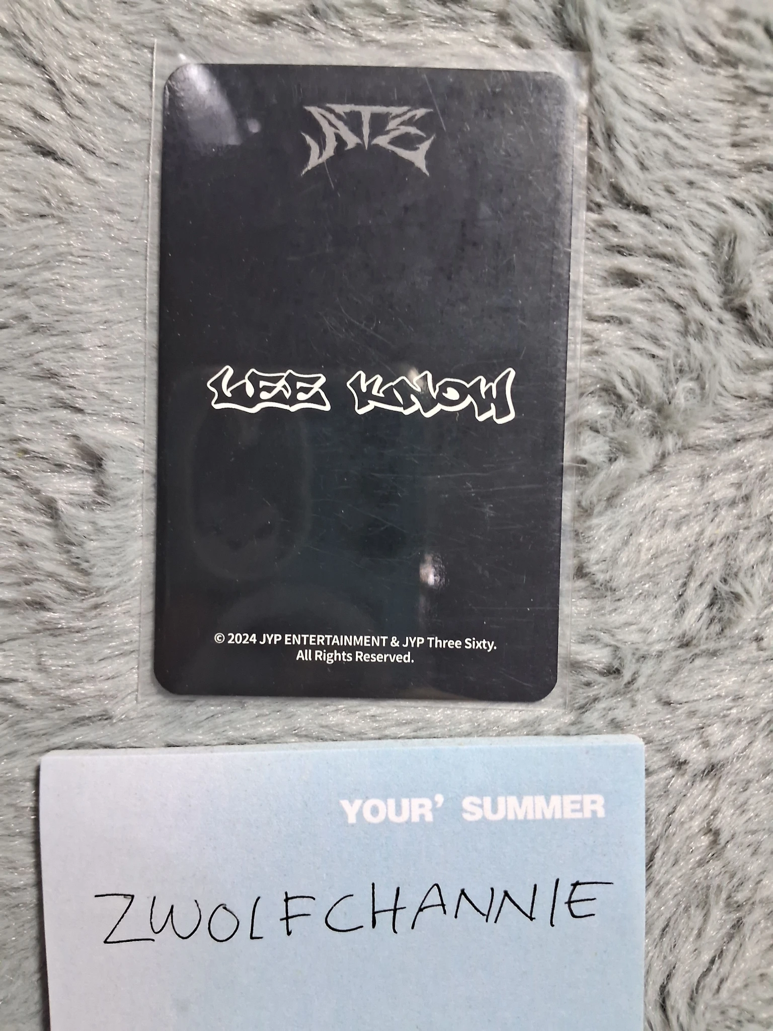 Stray Kids Lee Know Stray Kids - Lee Know - ATE Pop-Up Store Event pop-up store offline binder set merch photocard listing photo 2