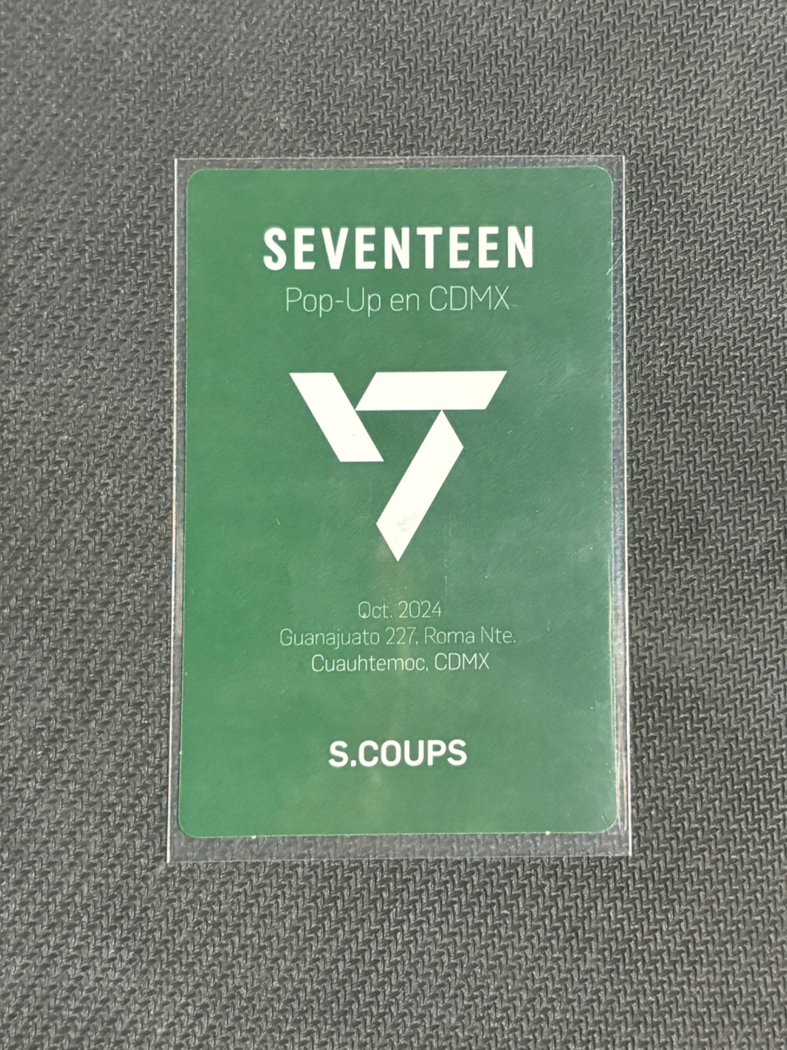 SEVENTEEN S.Coups SEVENTEEN - S.Coups - Spill the Feels Album CDMX pop up exclusive purchase benefit axolotl listing photo 2
