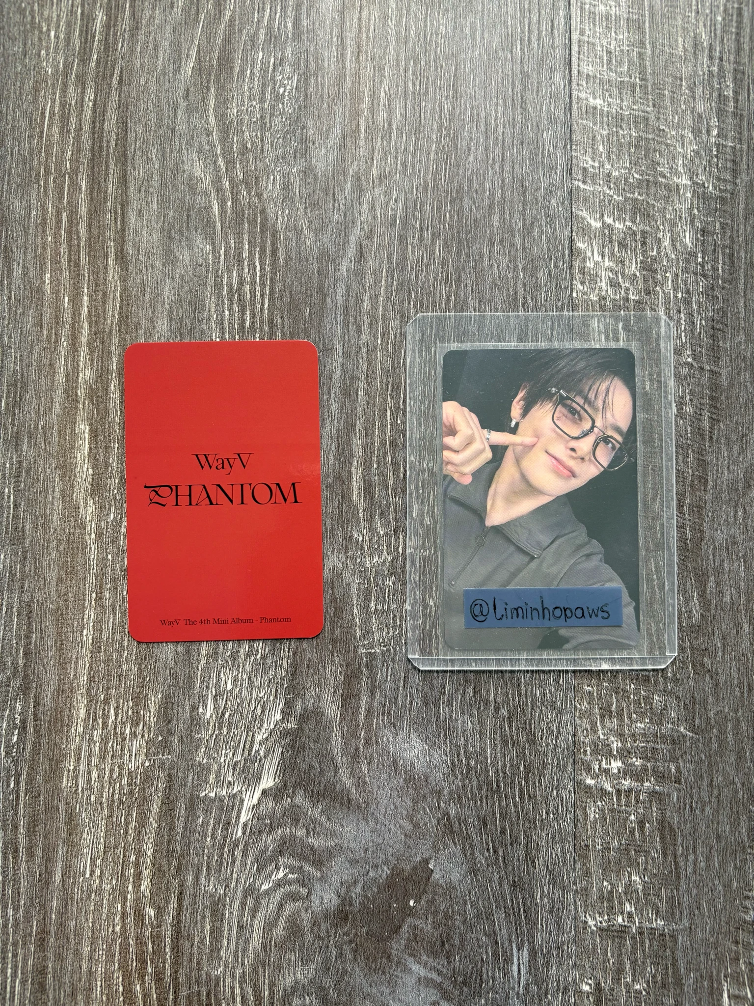 WayV Hendery WayV - Hendery - Phantom Album fansign yes24 listing photo 2