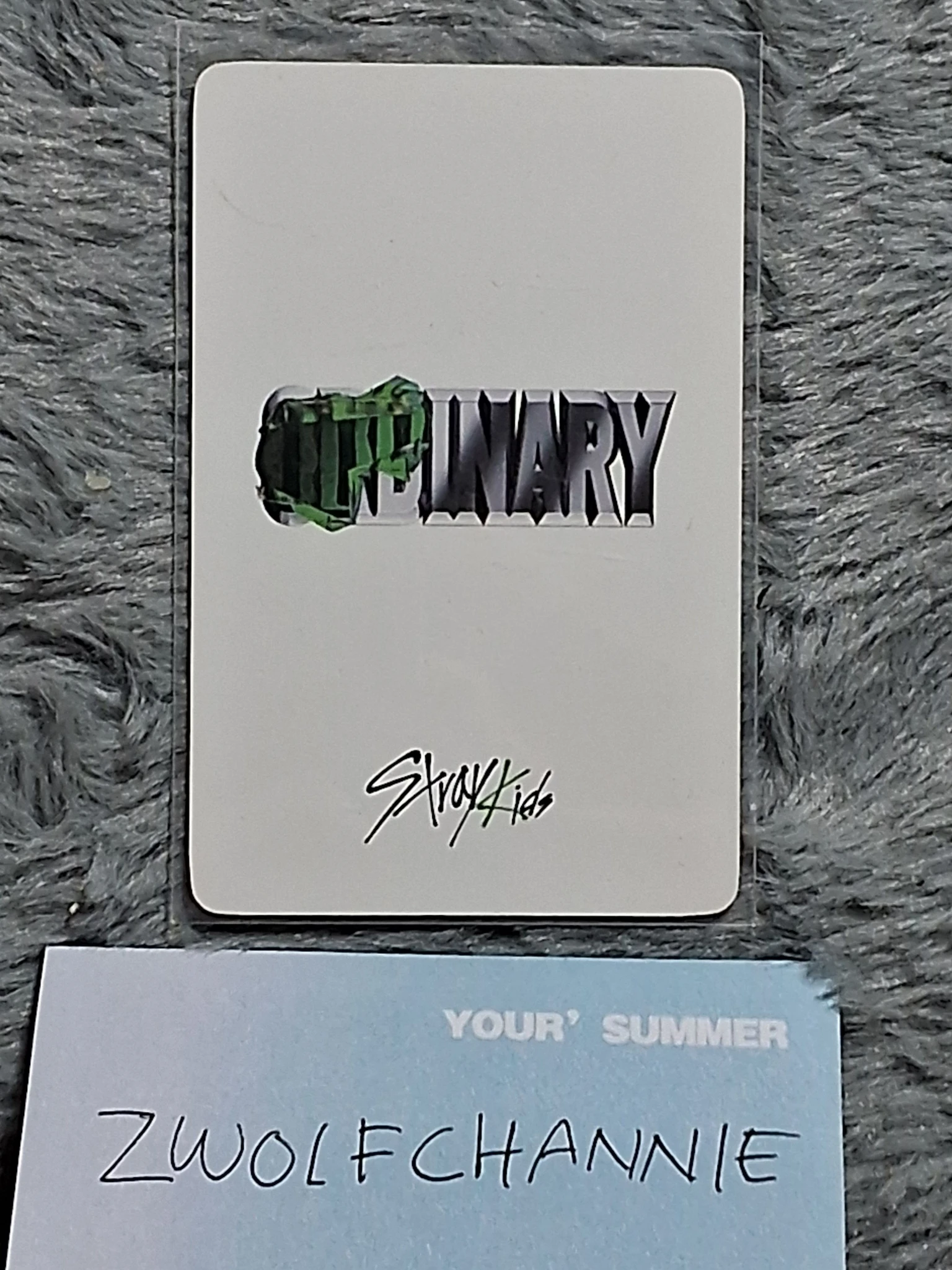 Stray Kids Changbin Stray Kids - Changbin - Oddinary Album pre-order benefit (pob) musicplant holographic (hologram) listing photo 2