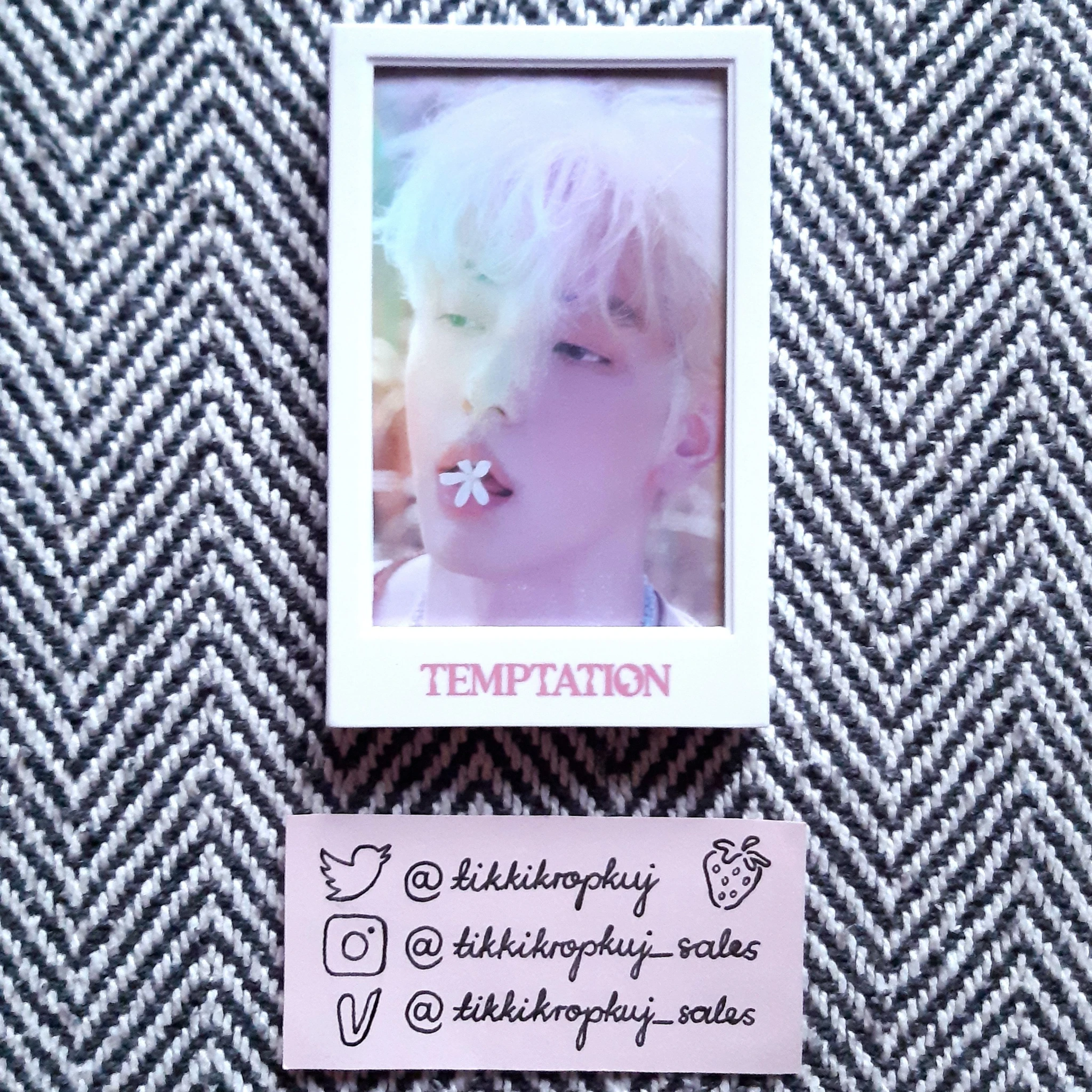 TOMORROW X TOGETHER Soobin TOMORROW X TOGETHER - Soobin - The Name Chapter: Temptation Album pre-order benefit listing photo 2
