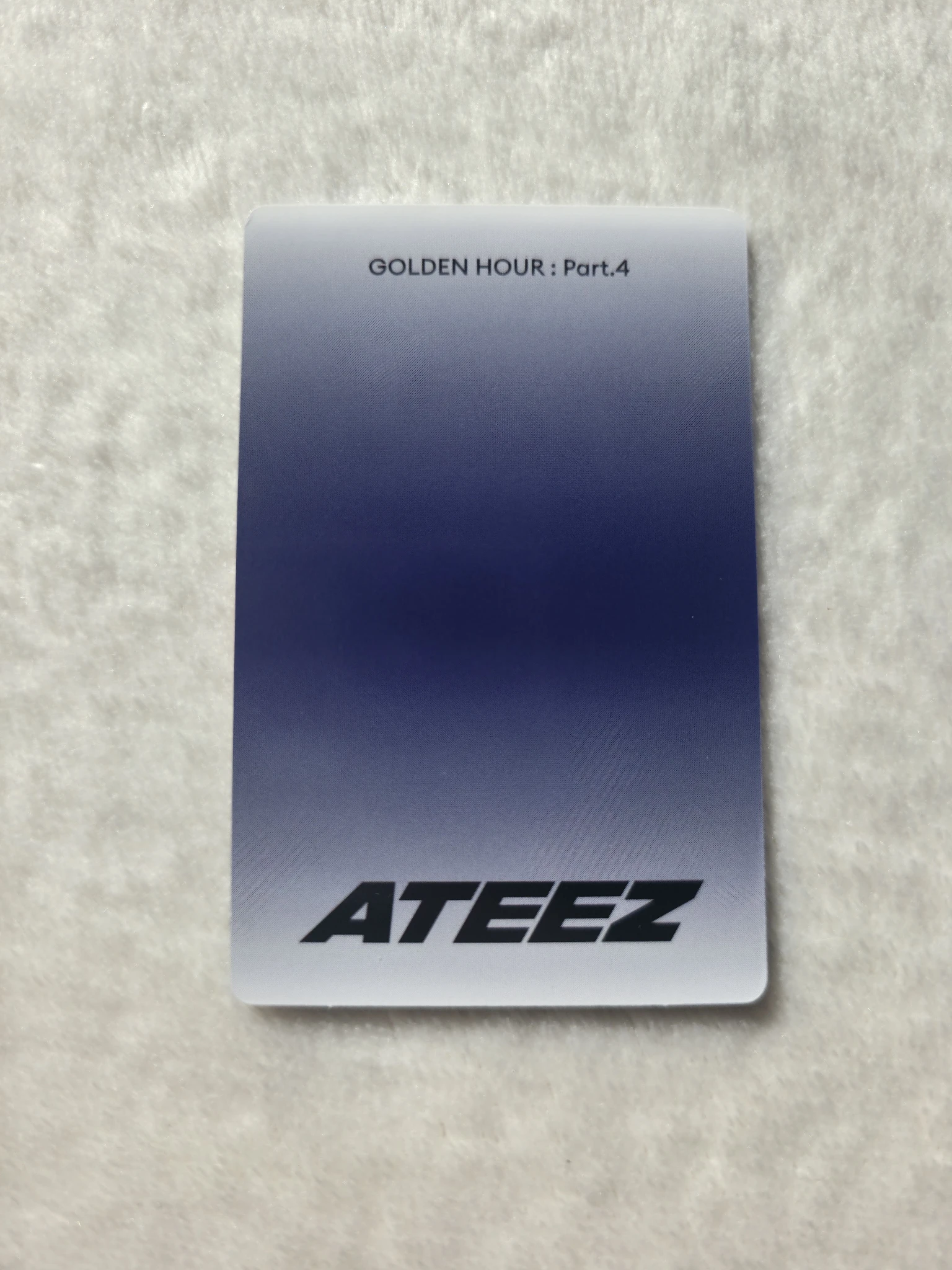 ATEEZ Seonghwa ATEEZ - Seonghwa - Golden Hour : Part.4 Album album photocard poca album listing photo 2