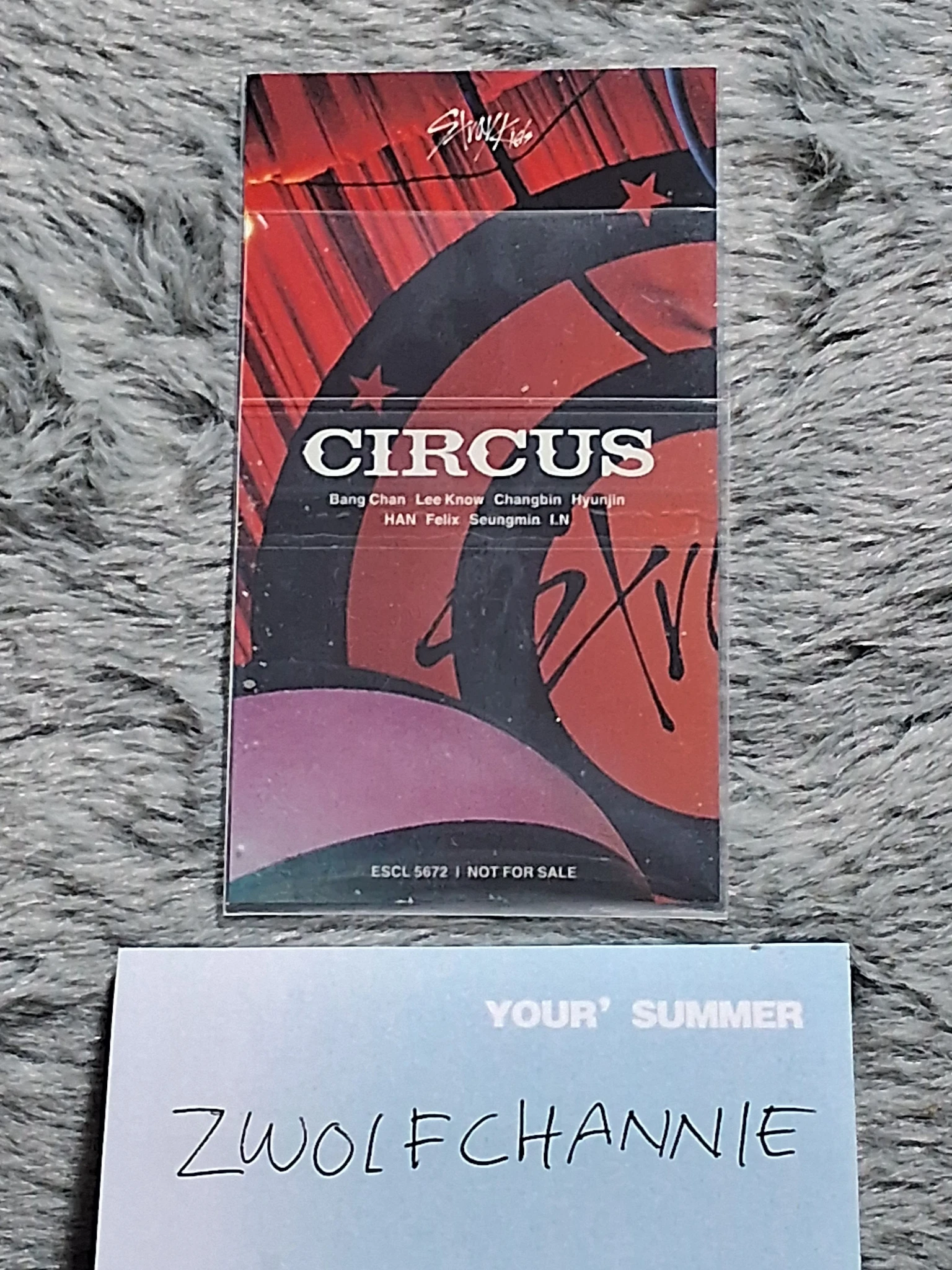 Stray Kids Changbin Stray Kids - Changbin - CIRCUS Album album photocard regular version listing photo 2