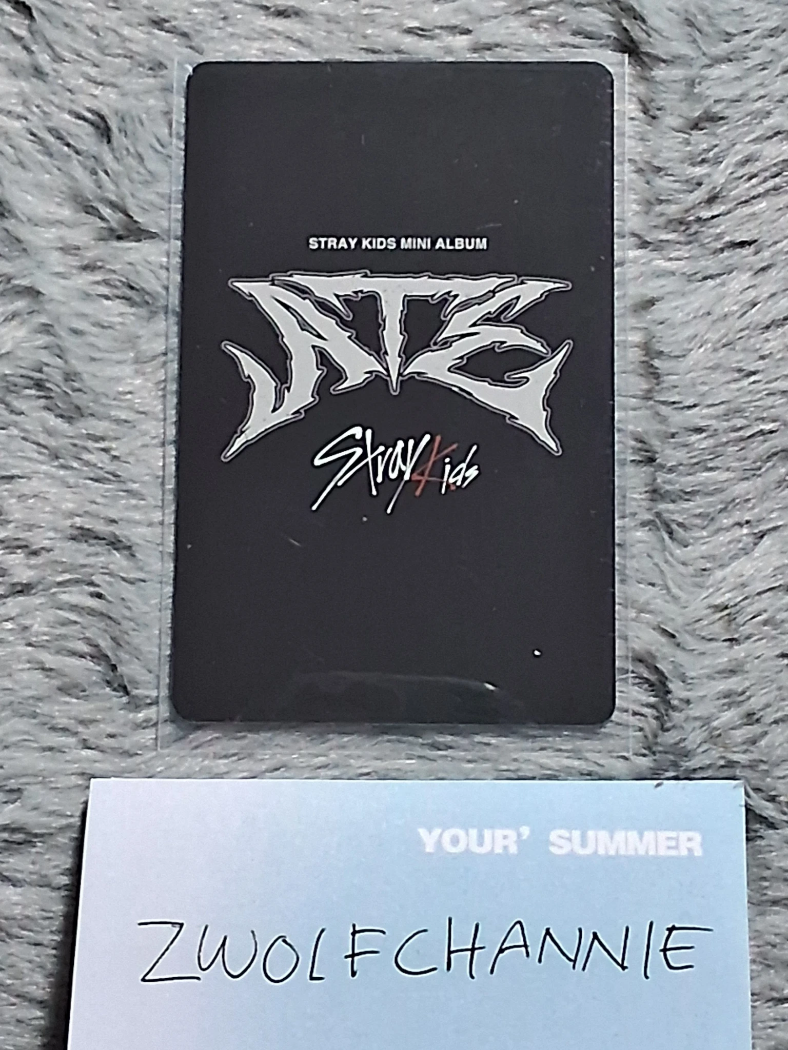 Stray Kids Changbin Stray Kids - Changbin - ATE Album album photocard nemo version A version random photocard listing photo 2