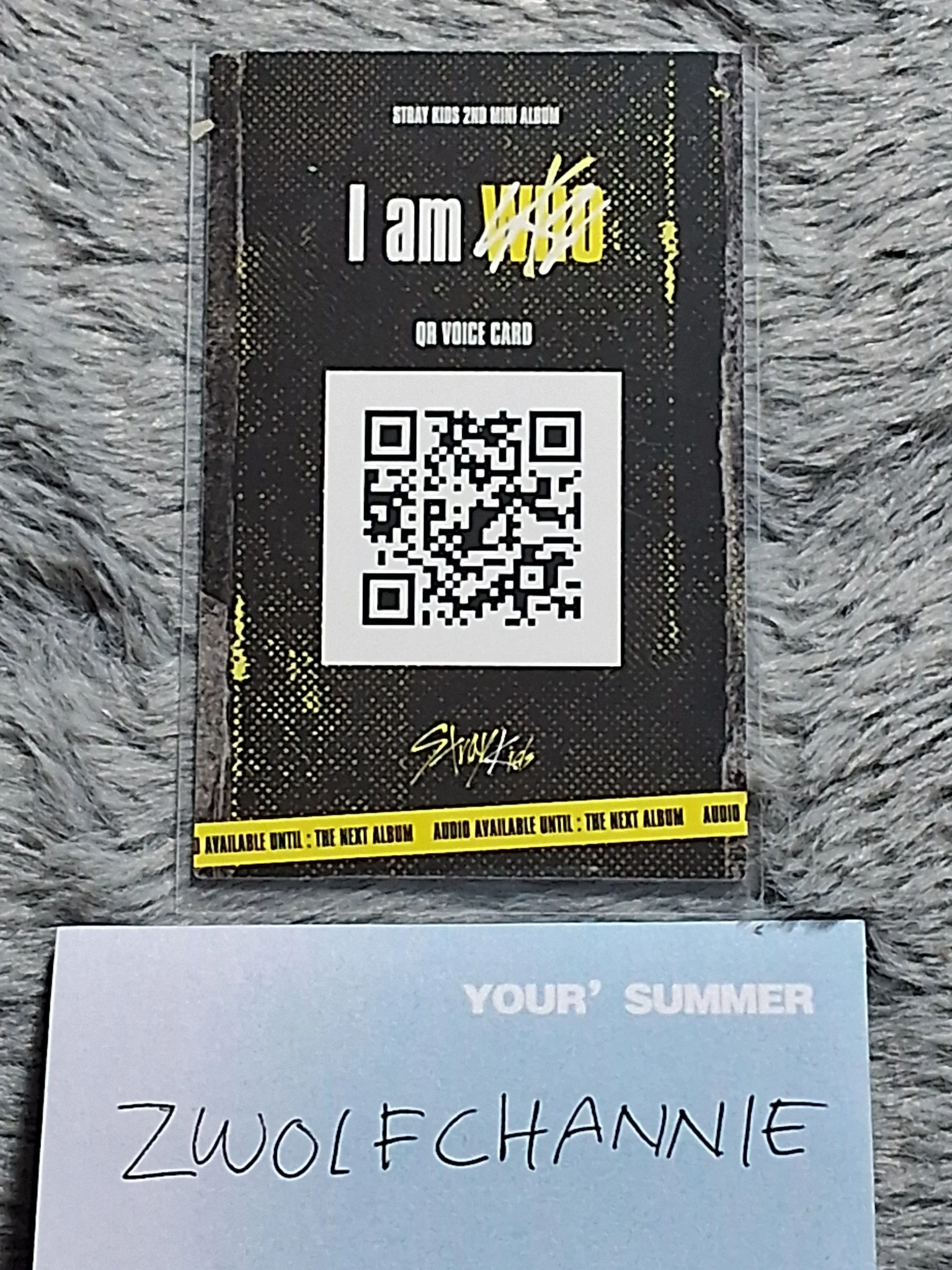 Stray Kids Changbin Stray Kids - Changbin - I am WHO? Album album photocard white border listing photo 2
