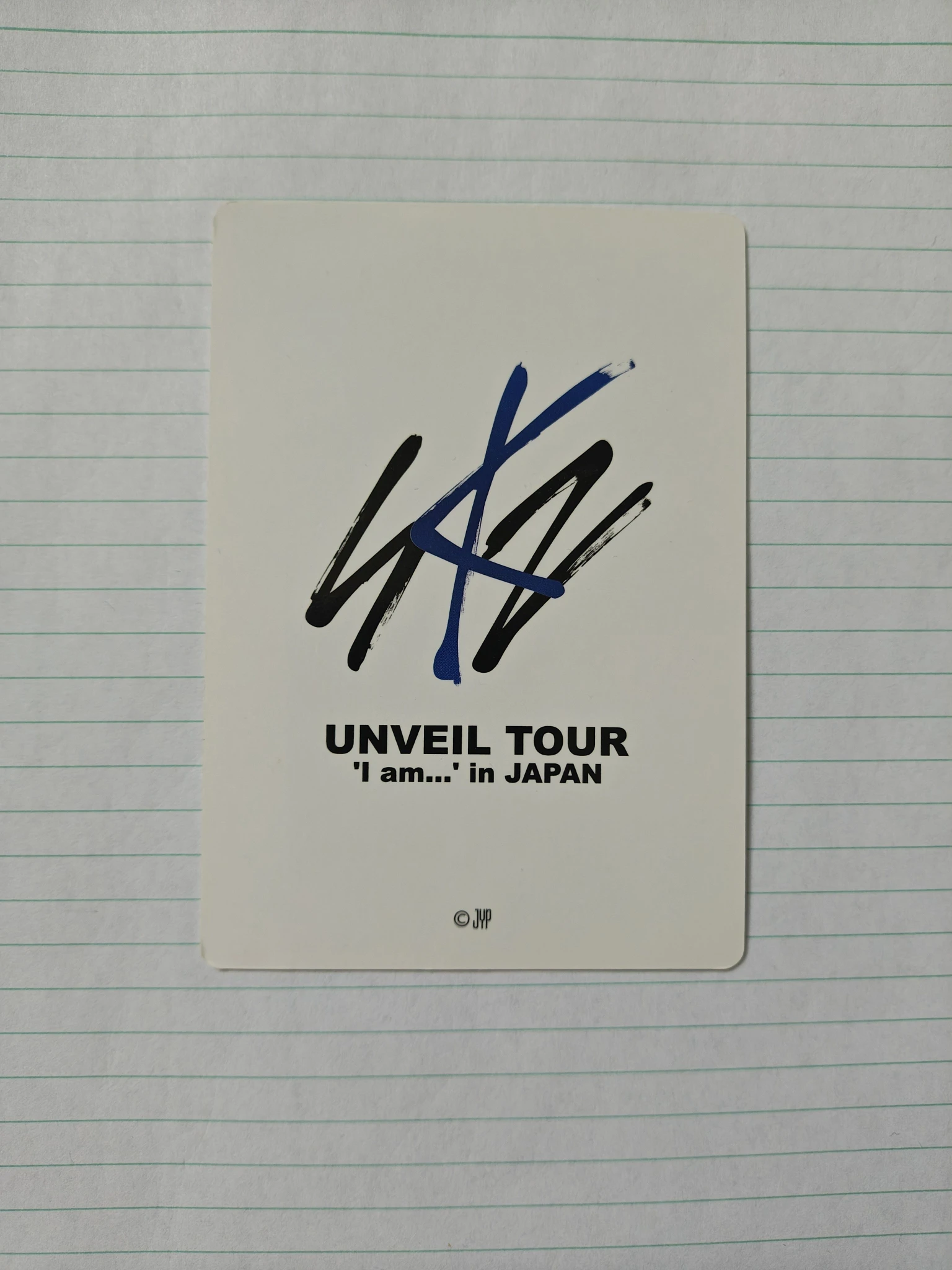 Stray Kids Kim Woojin Stray Kids - Woojin - UNVEIL TOUR ‘I am…’ Event japan merch inclusion random pack listing photo 2