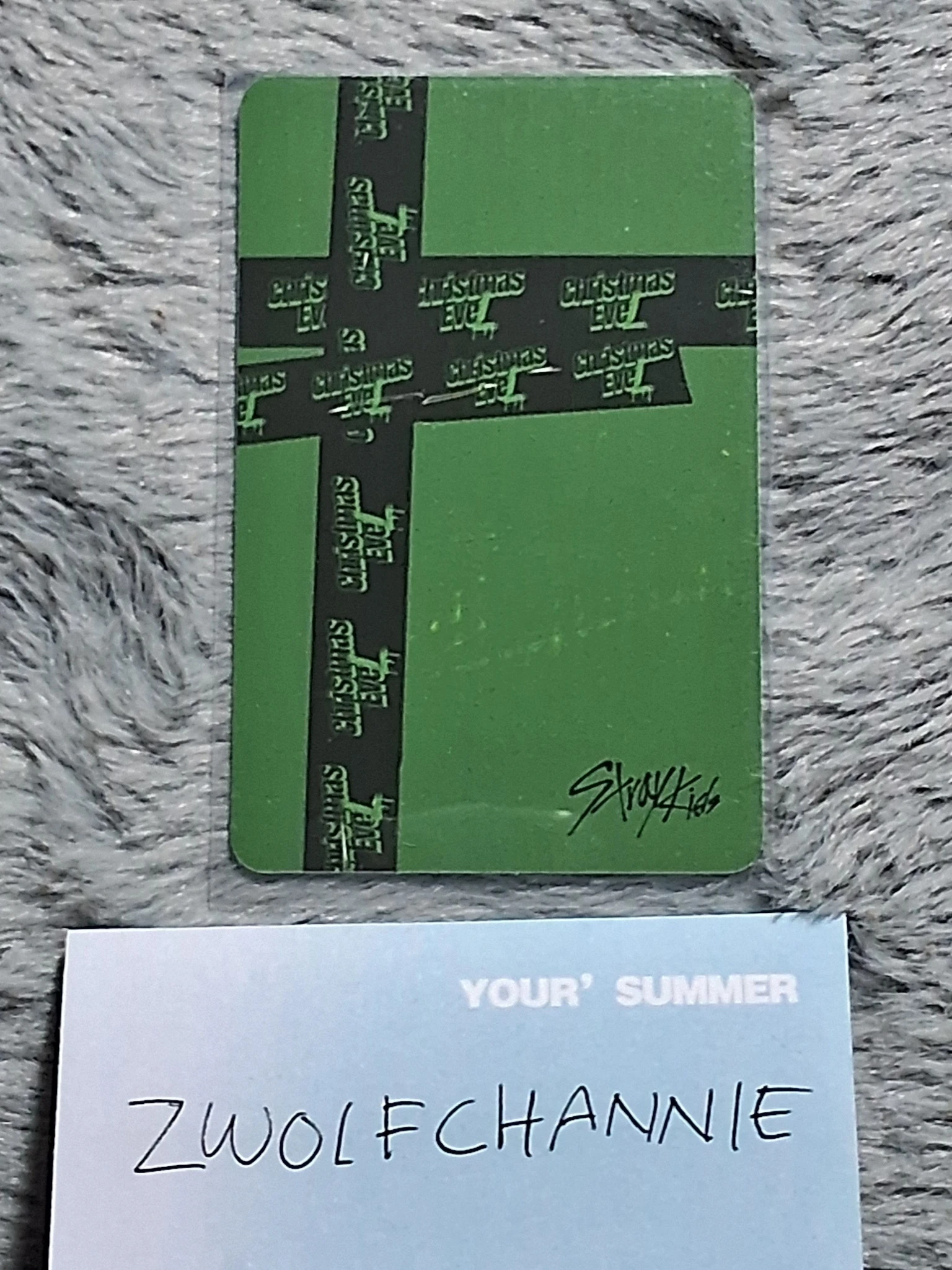 Stray Kids Changbin Stray Kids - Changbin - Christmas EveL Album album photocard concept b listing photo 2