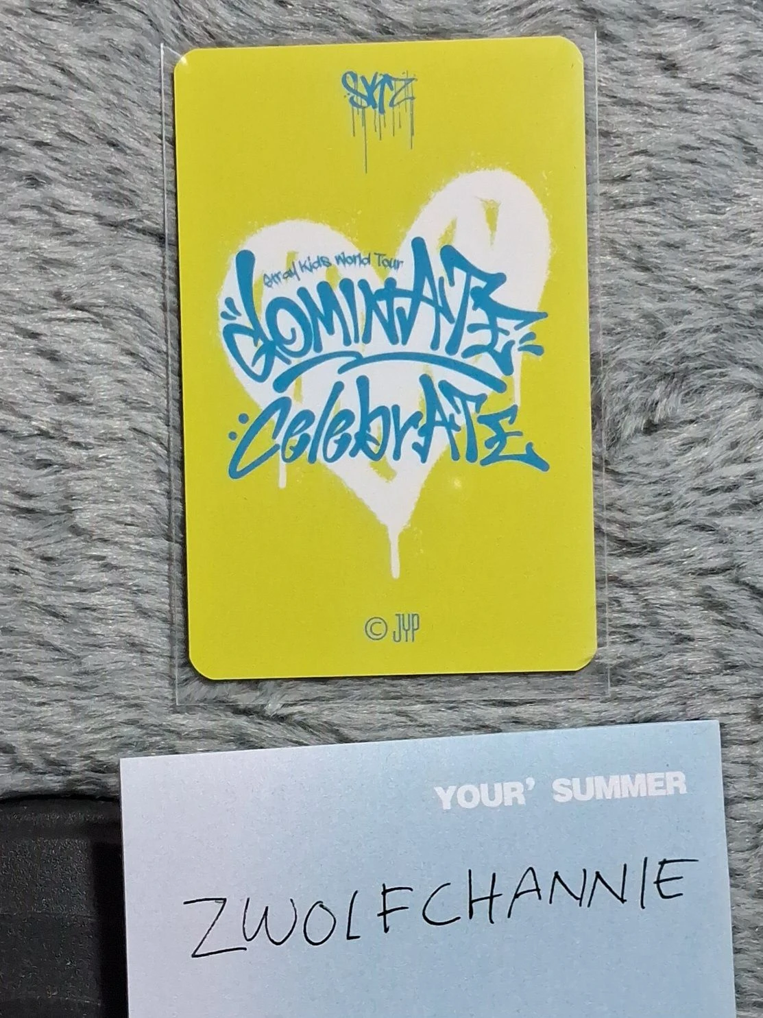 Stray Kids Changbin Stray Kids - Changbin - dominATE: celebrATE Pop-Up Store Event purchase benefit pop-up store venue-limited merch photocard listing photo 2