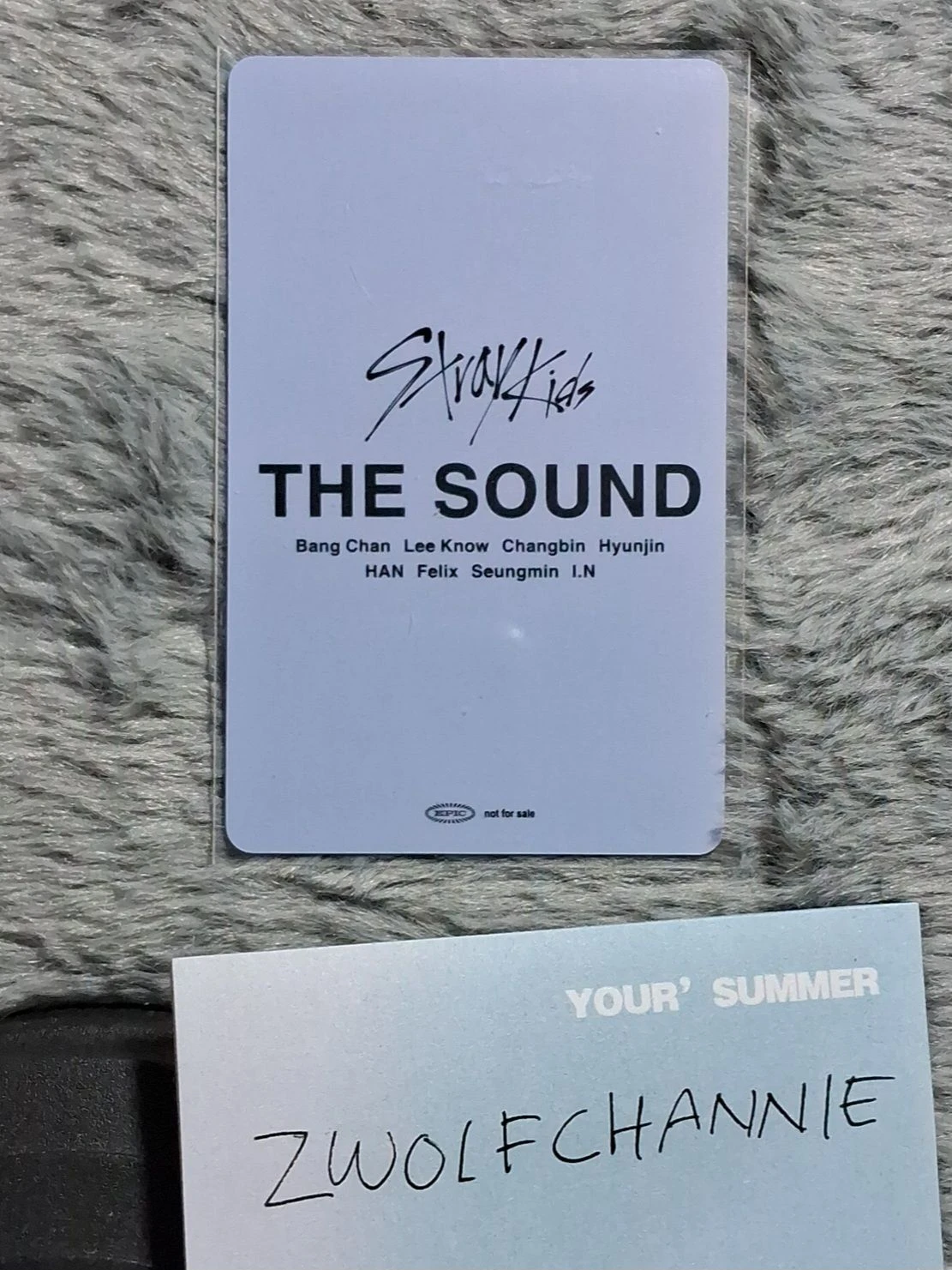 Stray Kids Changbin Stray Kids - Changbin - Maniac World Tour Event purchase benefit saitama day 1 the sound venue-limited listing photo 2