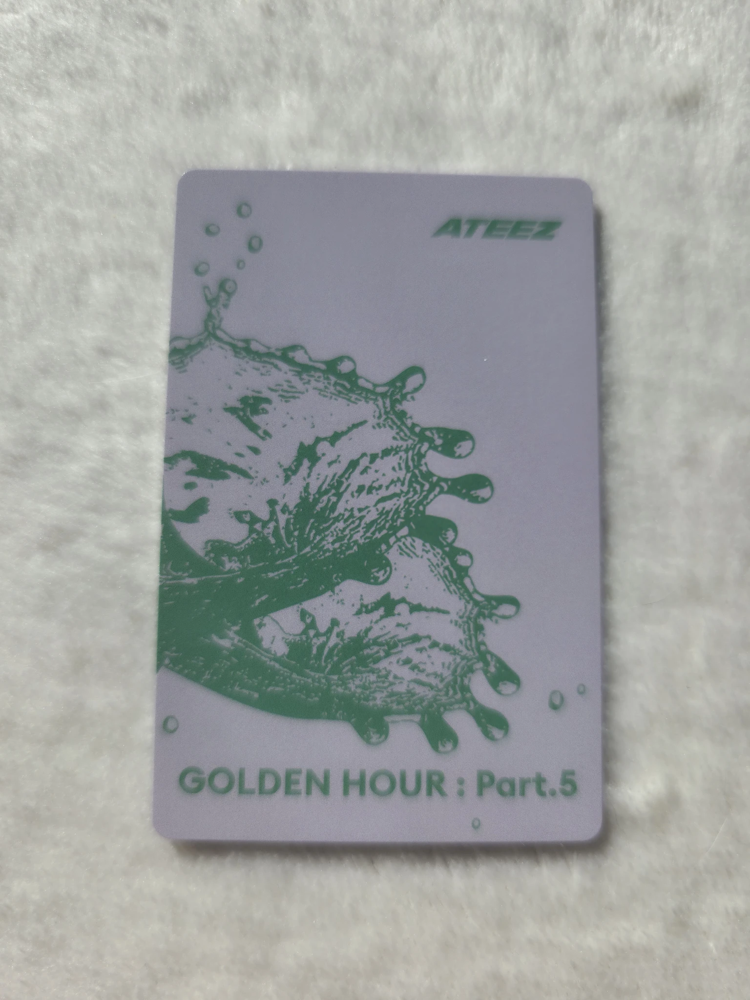 ATEEZ Seonghwa ATEEZ - Seonghwa - GOLDEN HOUR : Part.5 Album album photocard diary version poca album listing photo 2