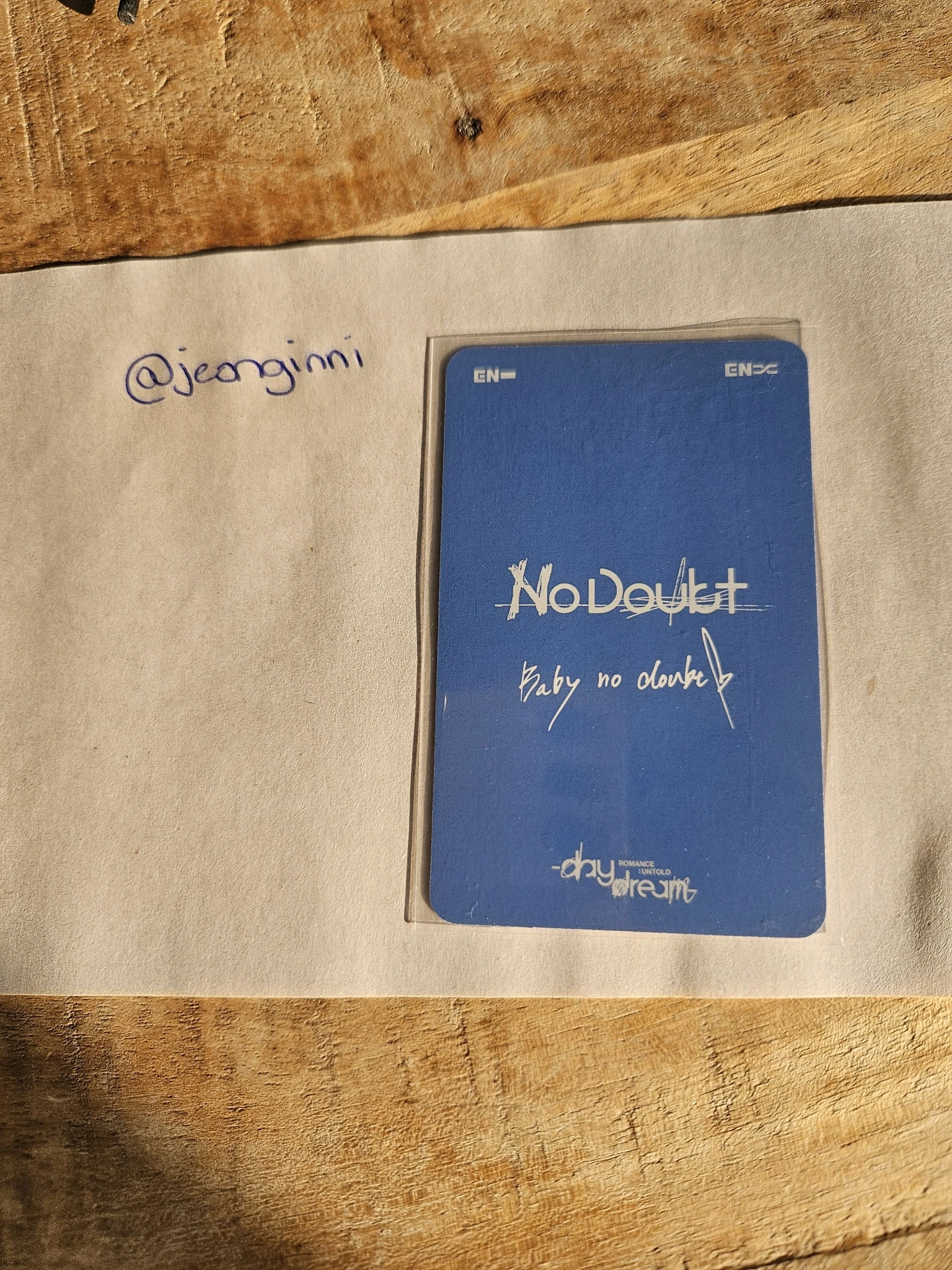 ENHYPEN Ni-ki ENHYPEN - Ni-ki - ROMANCE: UNTOLD-DAYDREAM- Album music bank broadcast gift week 1 listing photo 2