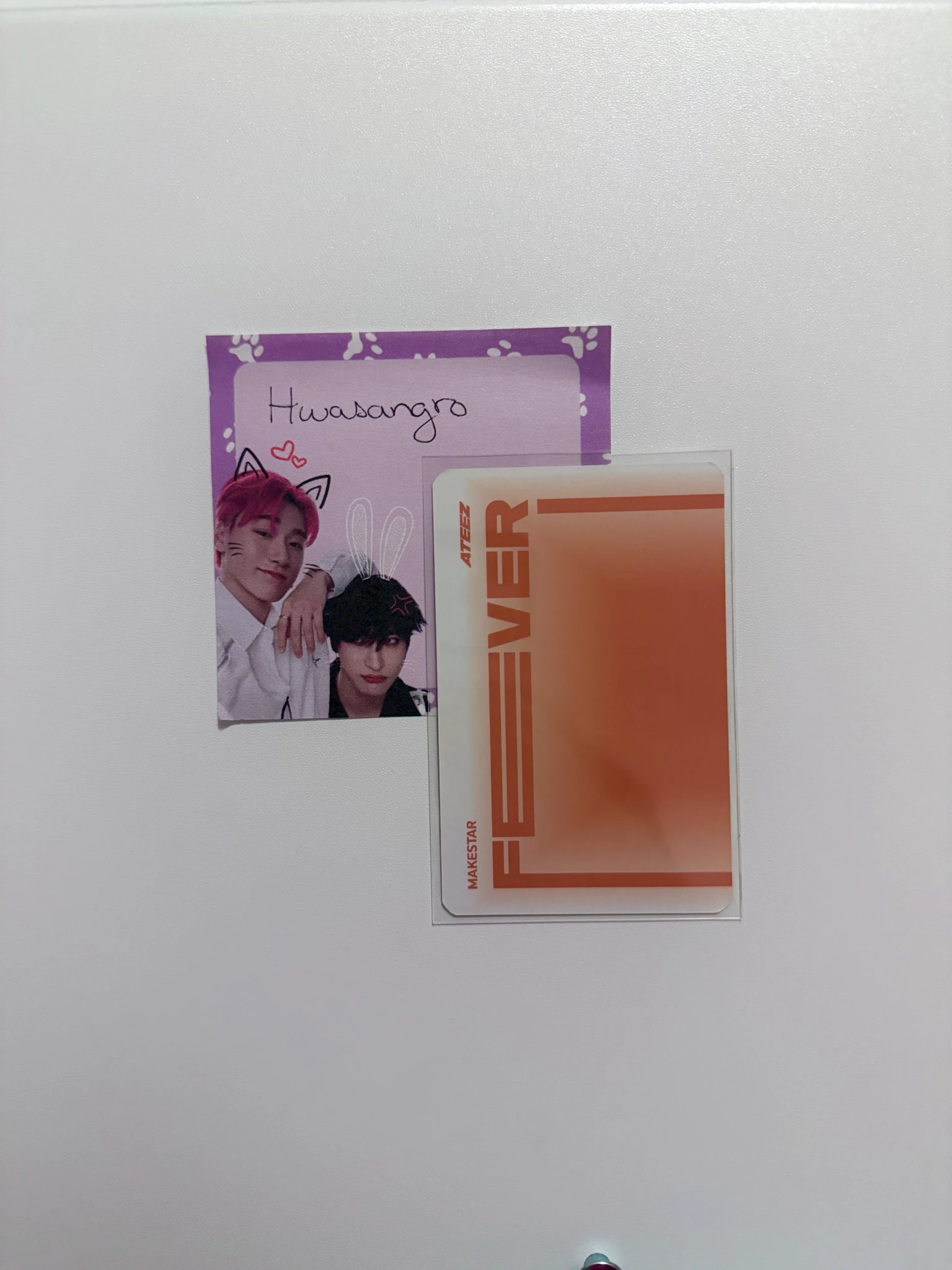 ATEEZ Seonghwa ATEEZ - Seonghwa - ZERO : FEVER Part.3 Album makestar round 4 video call/fancall listing photo 2