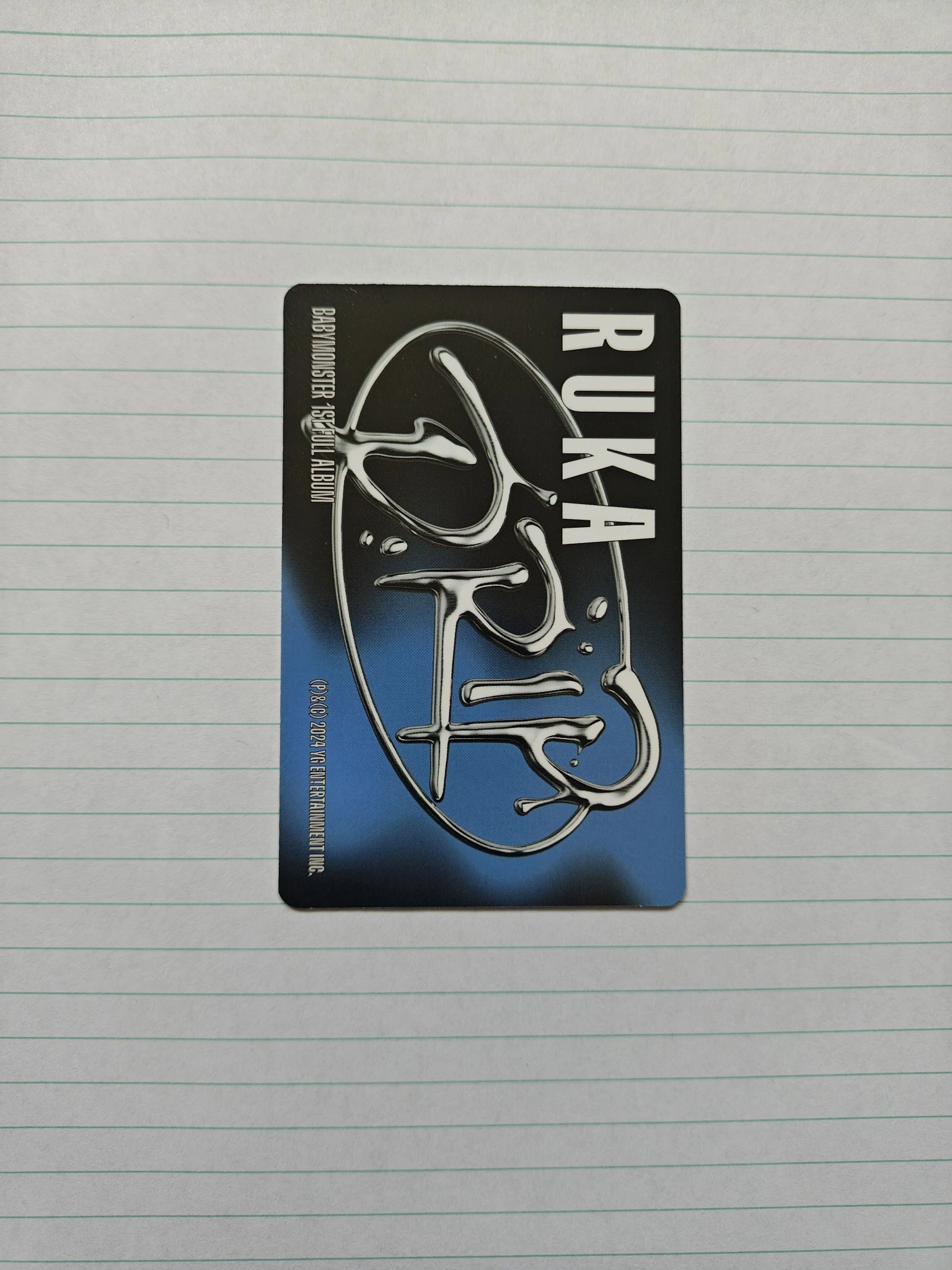 BABYMONSTER Ruka BABYMONSTER - Ruka - DRIP Album binder ver selfie version listing photo 2