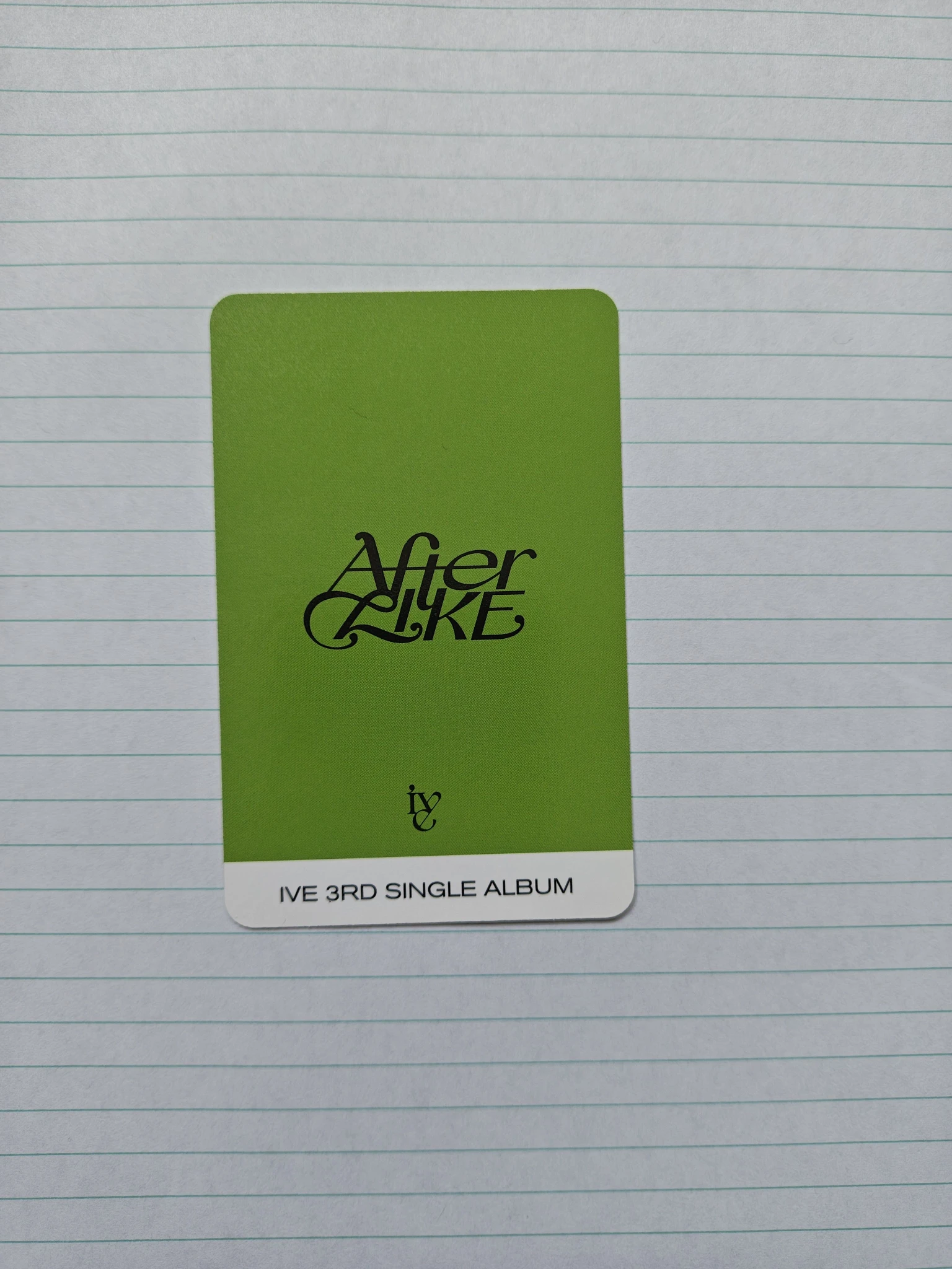 IVE Gaeul IVE - Gaeul - After LIKE Album album photocard ver. 2 listing photo 2