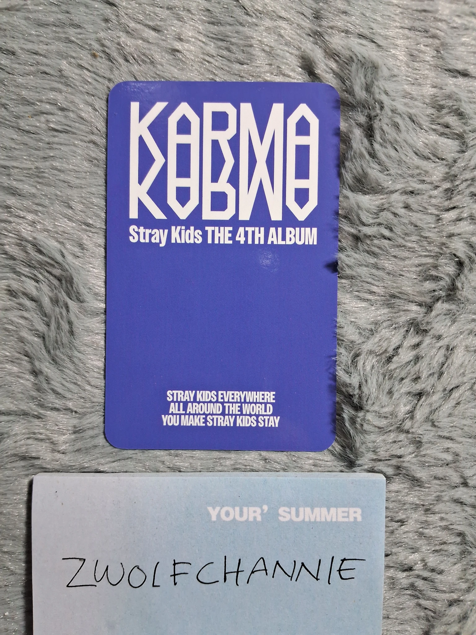 Stray Kids Bang Chan Stray Kids - Bang Chan - KARMA Album pre-order benefit skzoo version listing photo 2