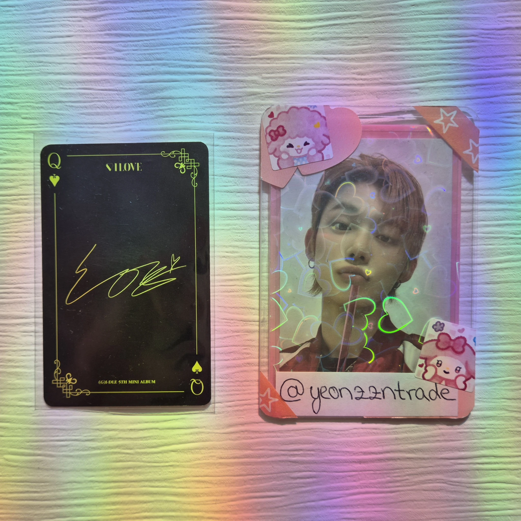 i-dle Soyeon (G)I-DLE - Miyeon - I Love Album standard version album photocard listing photo 2