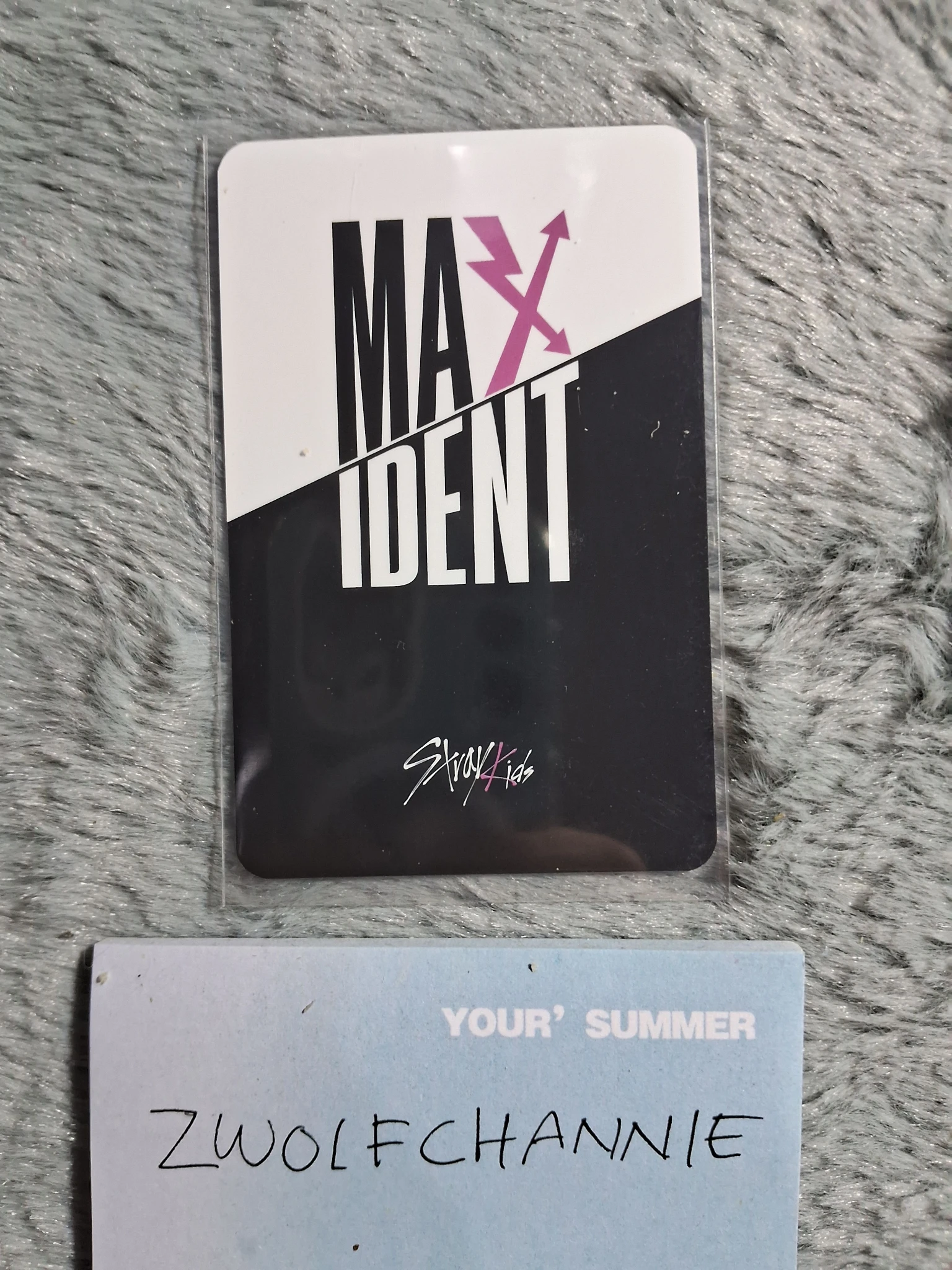 Stray Kids Bang Chan Stray Kids - Bang Chan - Maxident Album Bang Chan bdm pre-order benefit listing photo 2
