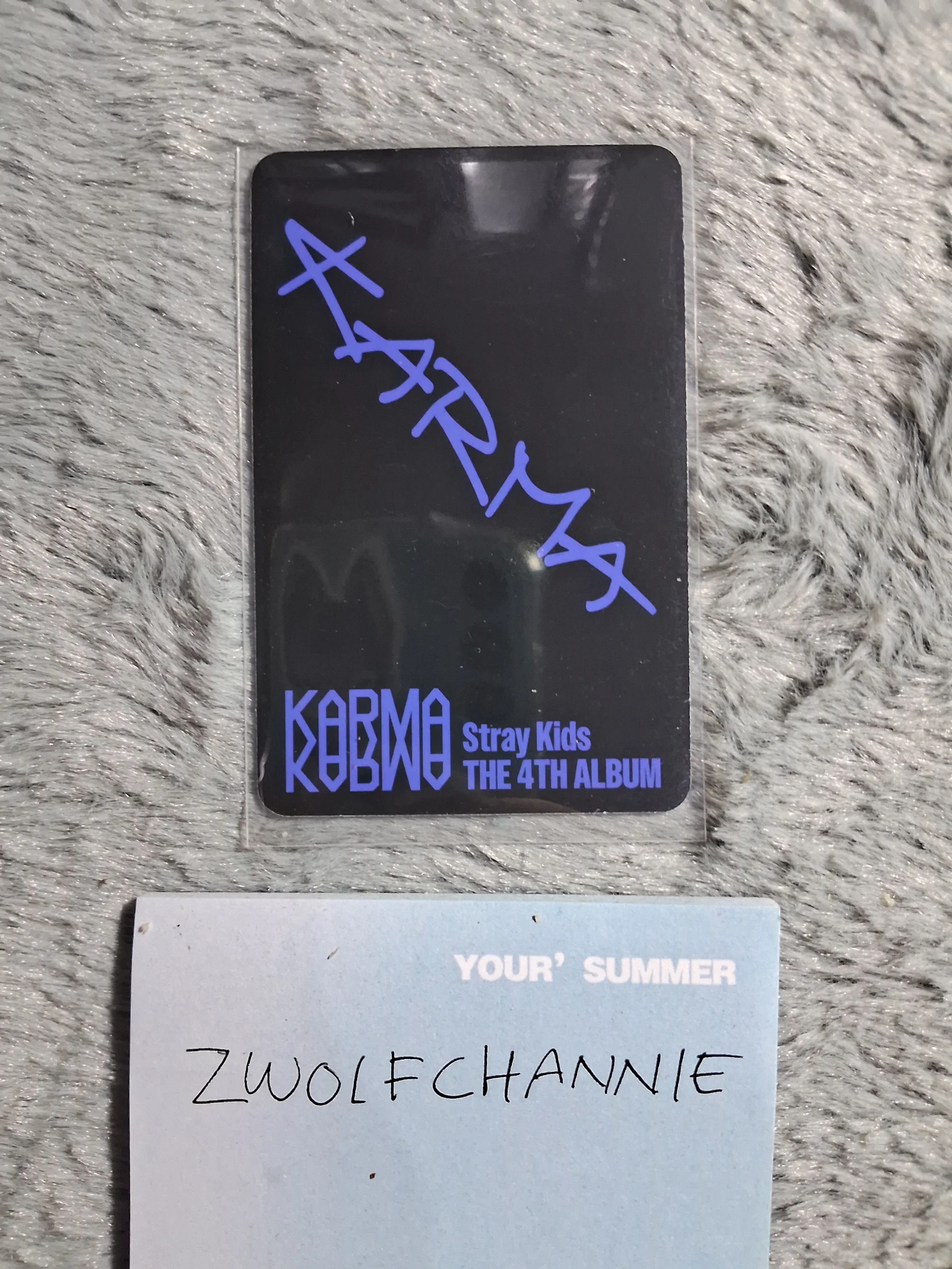Stray Kids Bang Chan Stray Kids - Bang Chan - KARMA Album album photocard karma ver Bang Chan listing photo 2