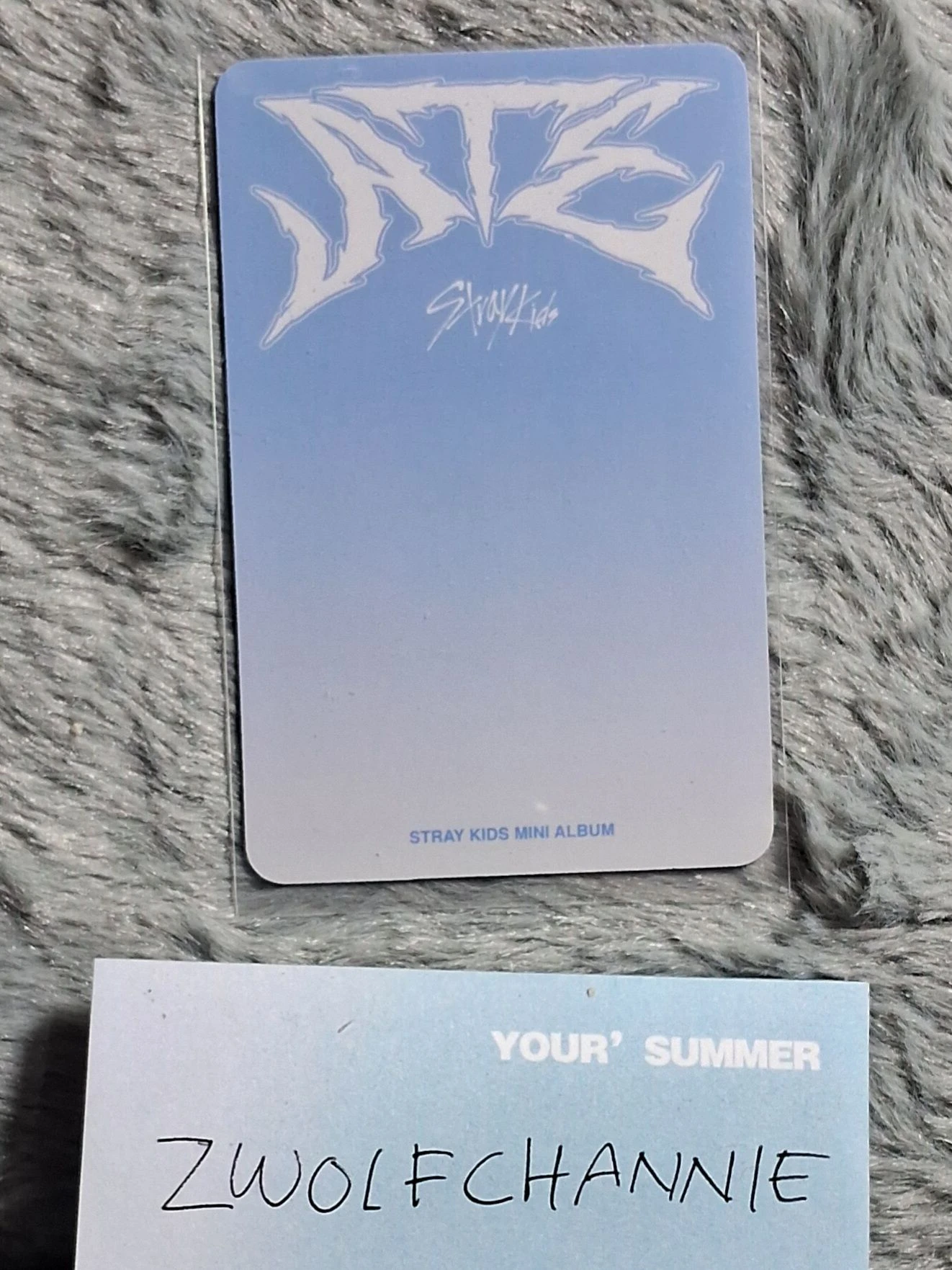 Stray Kids Bang Chan Stray Kids - Bang Chan - ATE Album Accordion Version album photocard Bang Chan listing photo 2