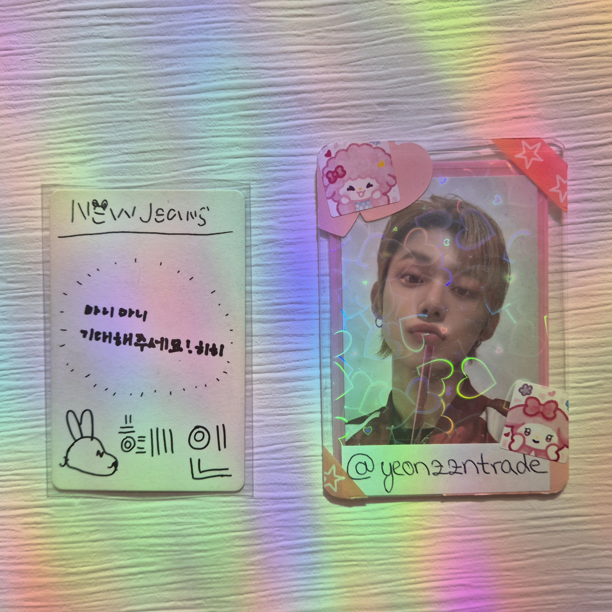 NewJeans Hyein NewJeans - Hyein - New Jeans Album album photocard hyein version bluebook listing photo 2