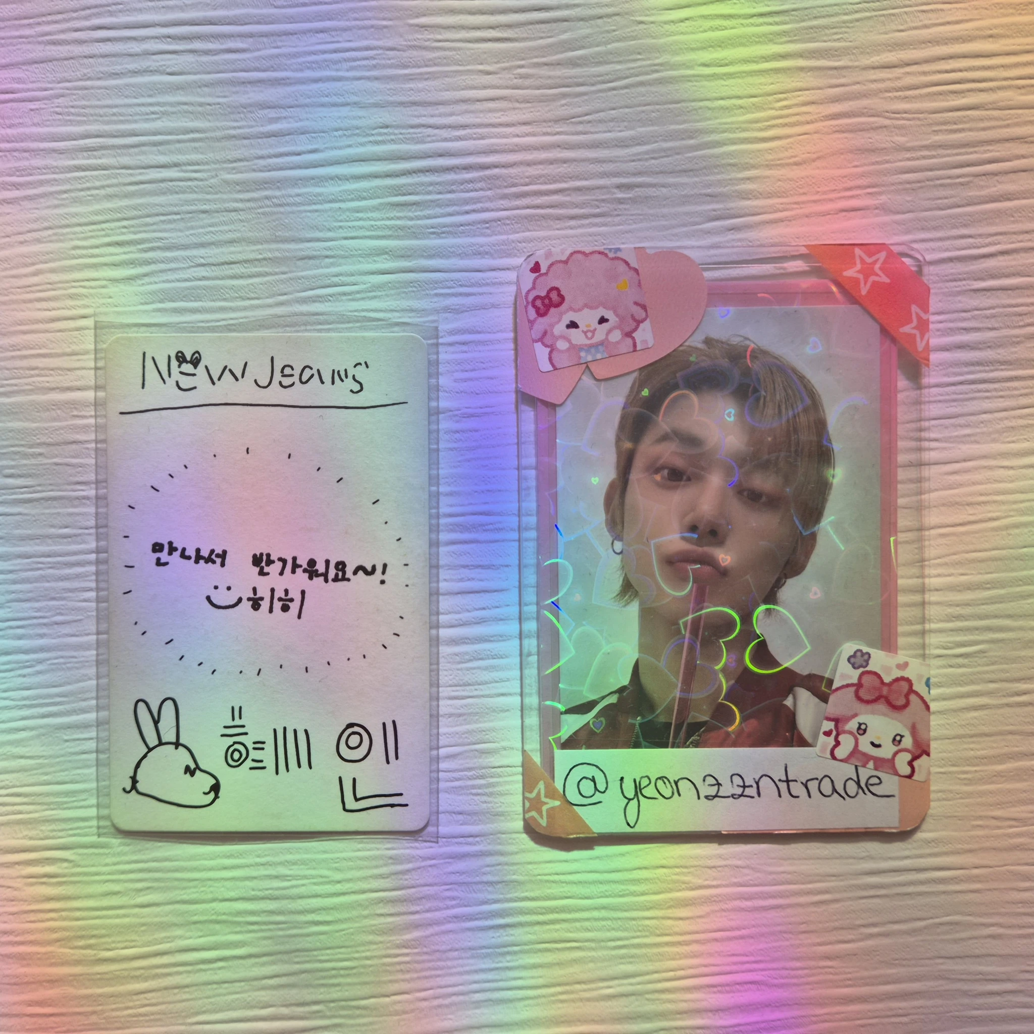 NewJeans Hyein NewJeans - Hyein - New Jeans Album album photocard hyein version bluebook listing photo 2
