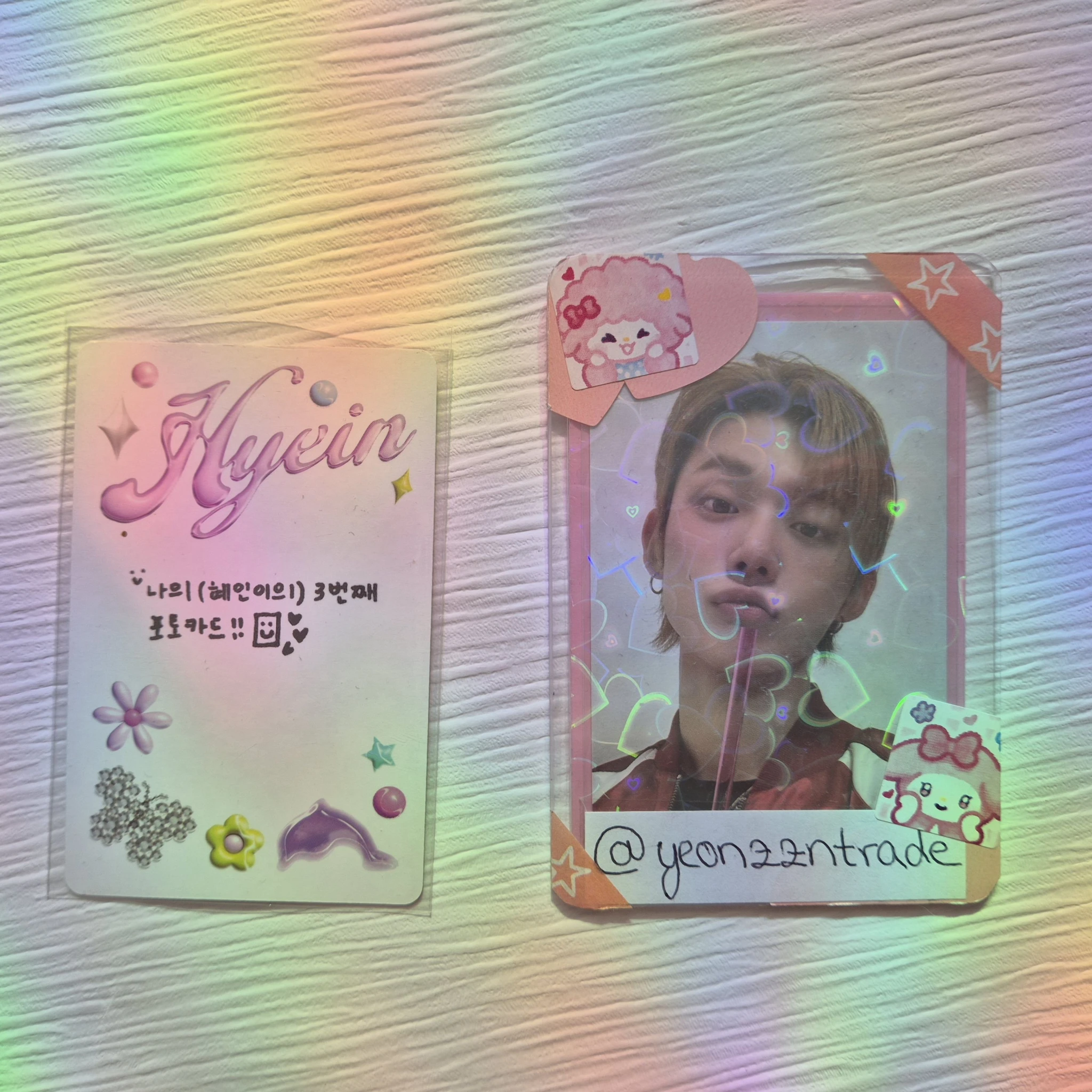 NewJeans Hyein NewJeans - Hyein - Get Up Album album photocard bunny beach bag version hyein version listing photo 2