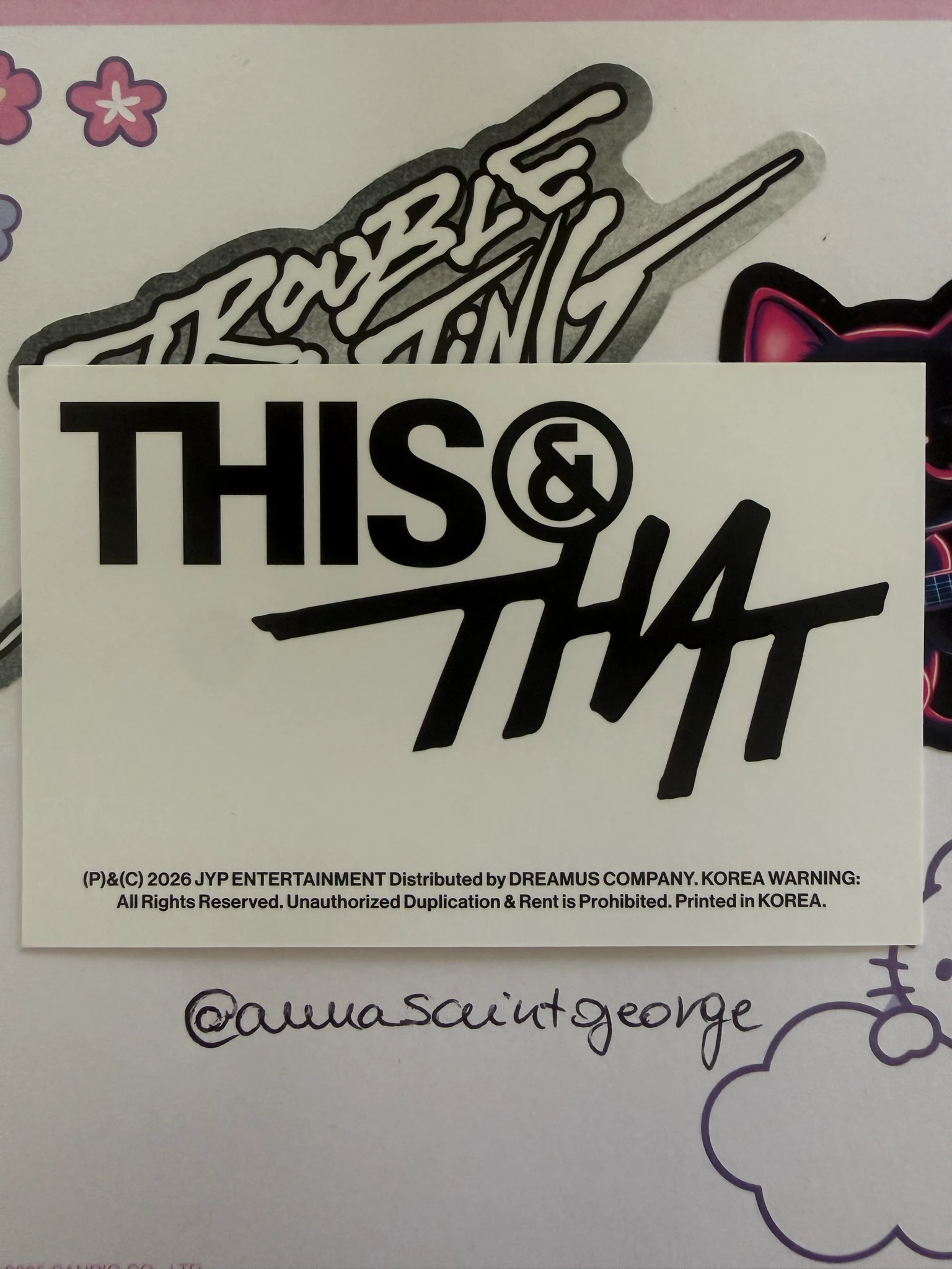 Stray Kids Changbin Stray Kids - Changbin - This & That Album this version id card album photocard listing photo 2