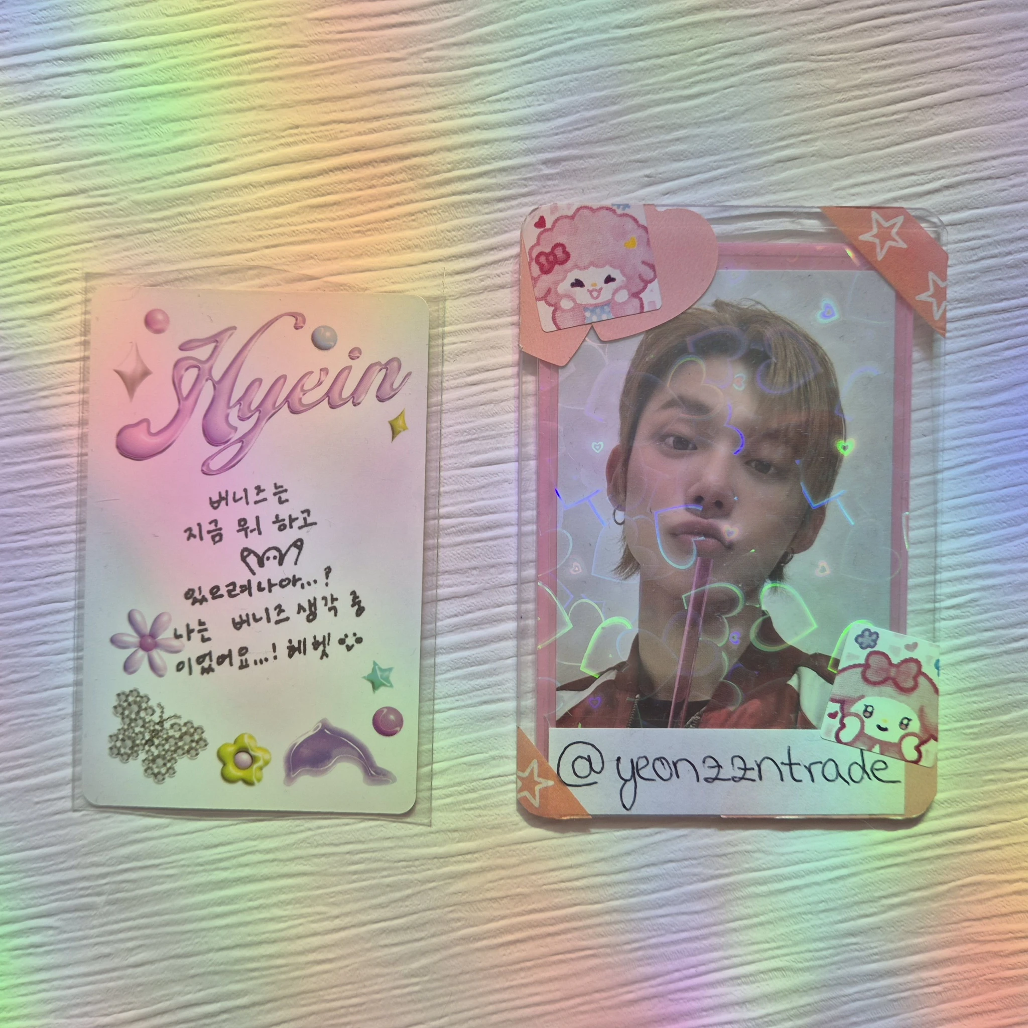 NewJeans Hyein NewJeans - Hyein - Get Up Album album photocard weverse album version C version version 2 listing photo 2