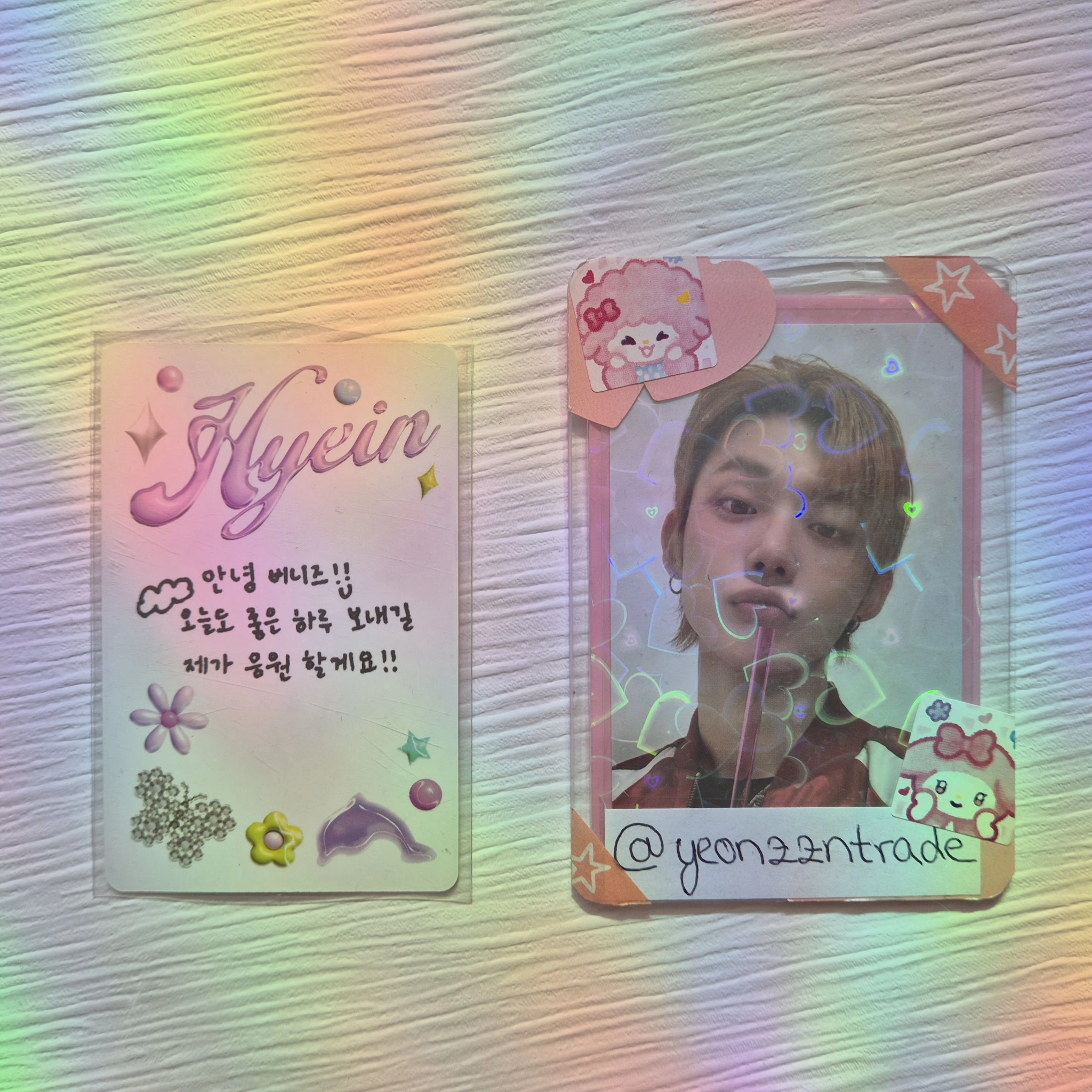 NewJeans Hyein NewJeans - Hyein - Get Up Album album photocard weverse album version C version version 1 listing photo 2