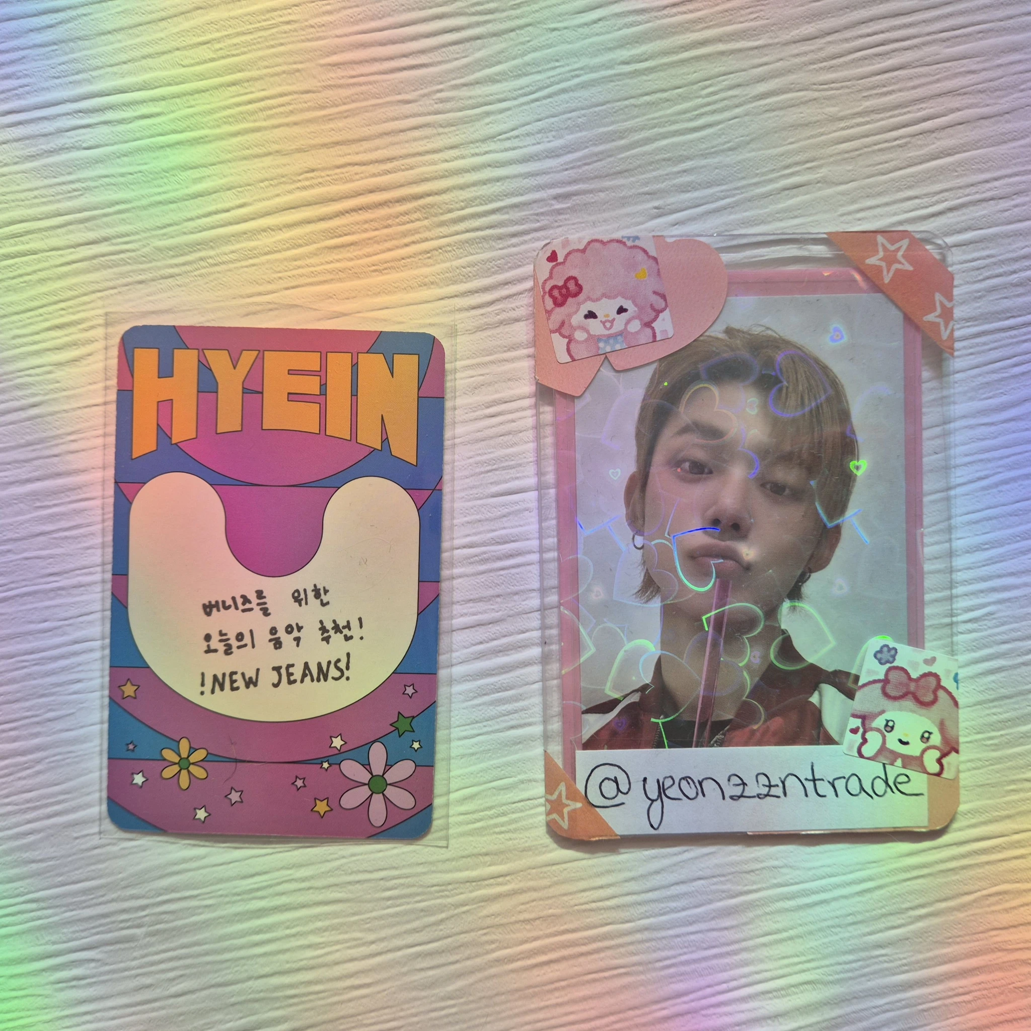 NewJeans Hyein NewJeans - Hyein - Get Up Album album photocard powerpuff girls x nj box listing photo 2