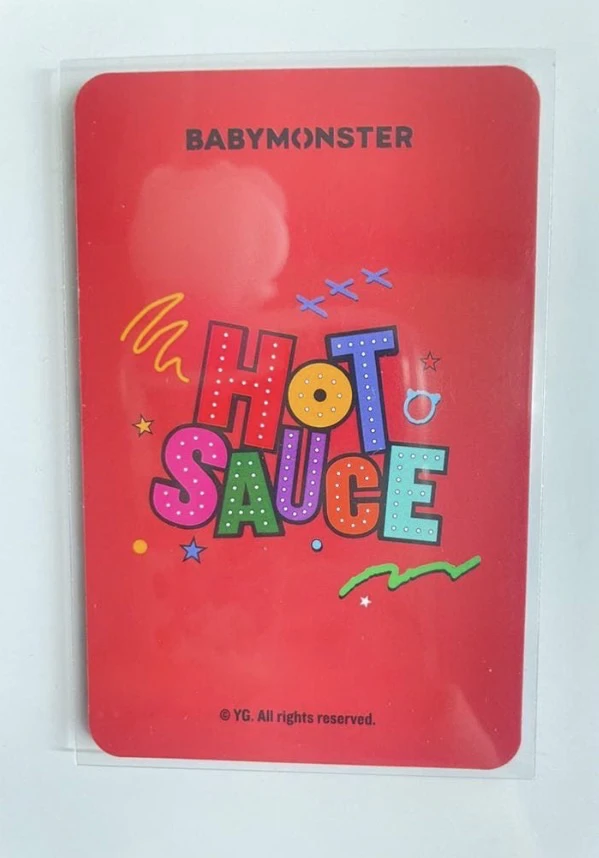 BABYMONSTER Asa BABYMONSTER - Asa - HOT SAUCE Album pvc pouch listing photo 2