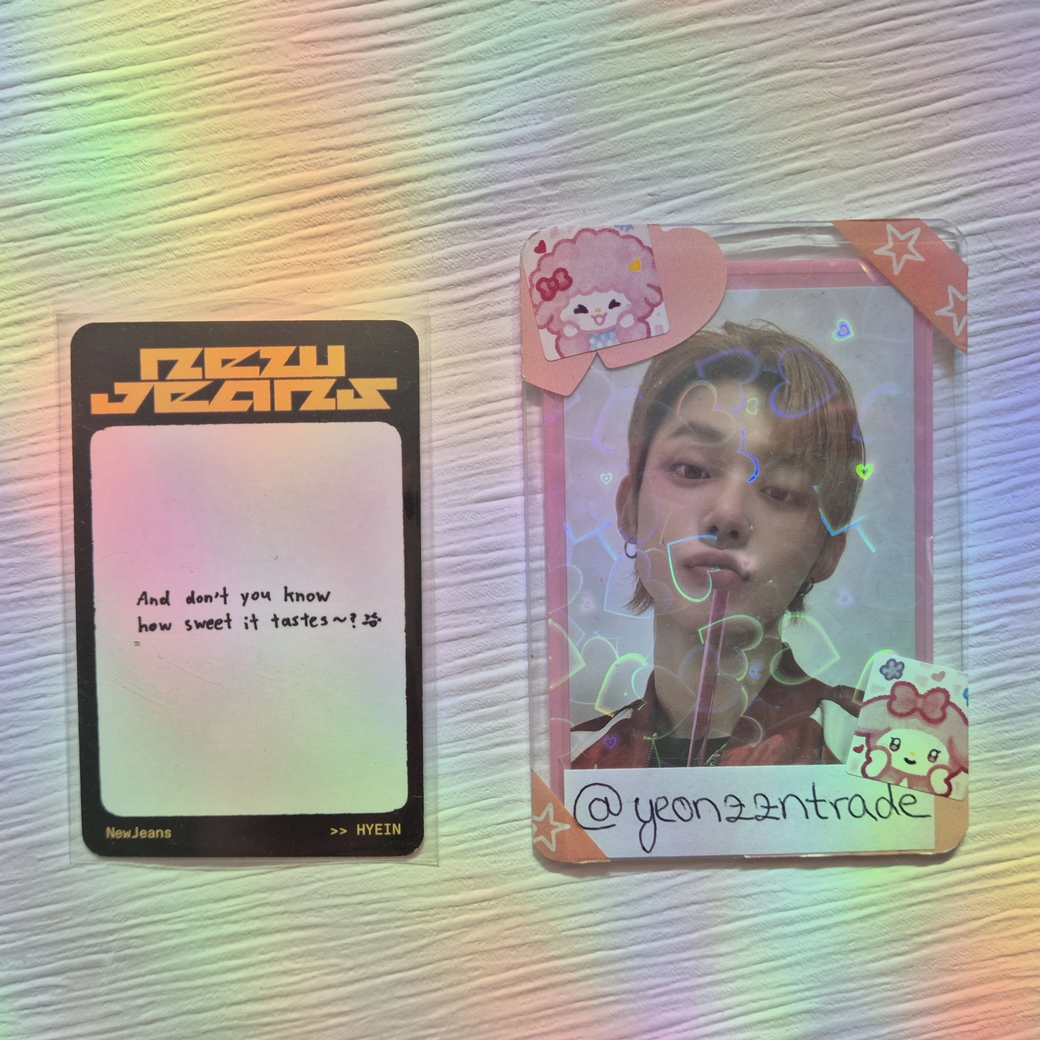 NewJeans Hyein NewJeans - Hyein - How Sweet Album album photocard hyein version listing photo 2