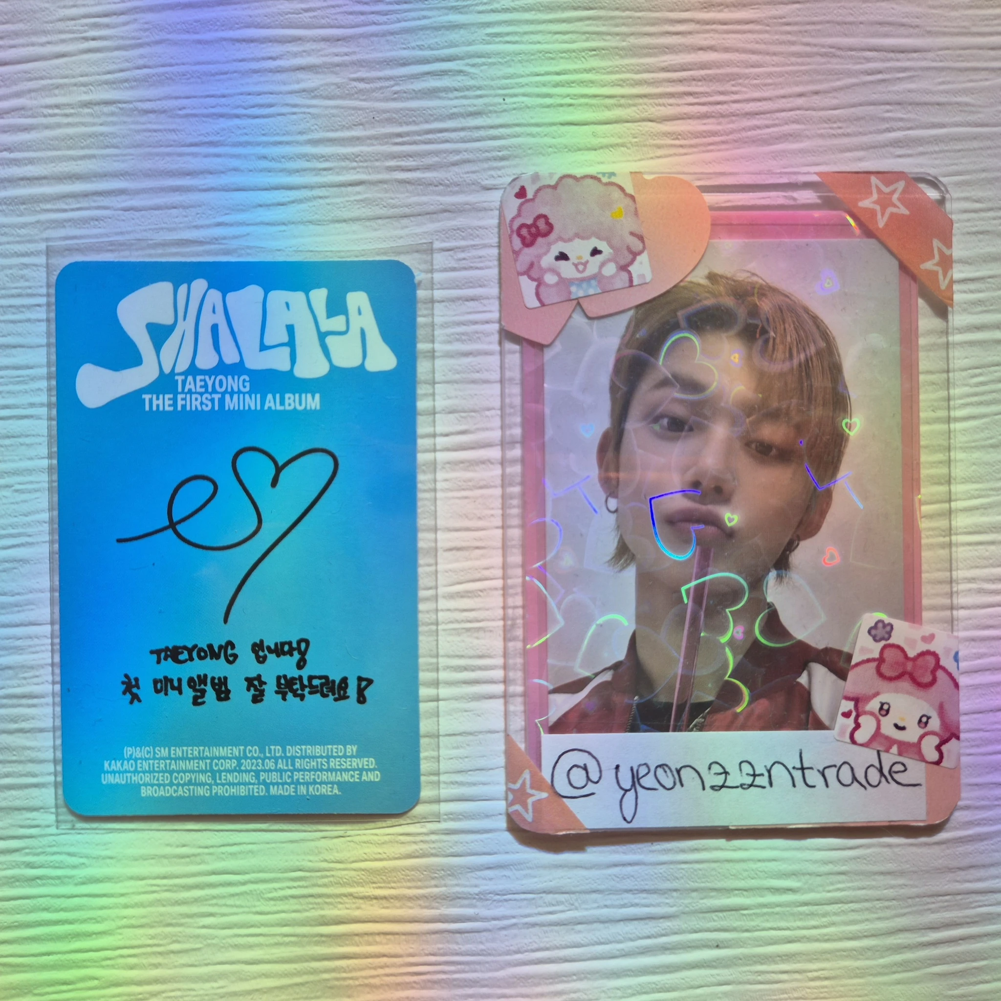 NCT Taeyong NCT - Taeyong - Shalala Album collector version listing photo 2