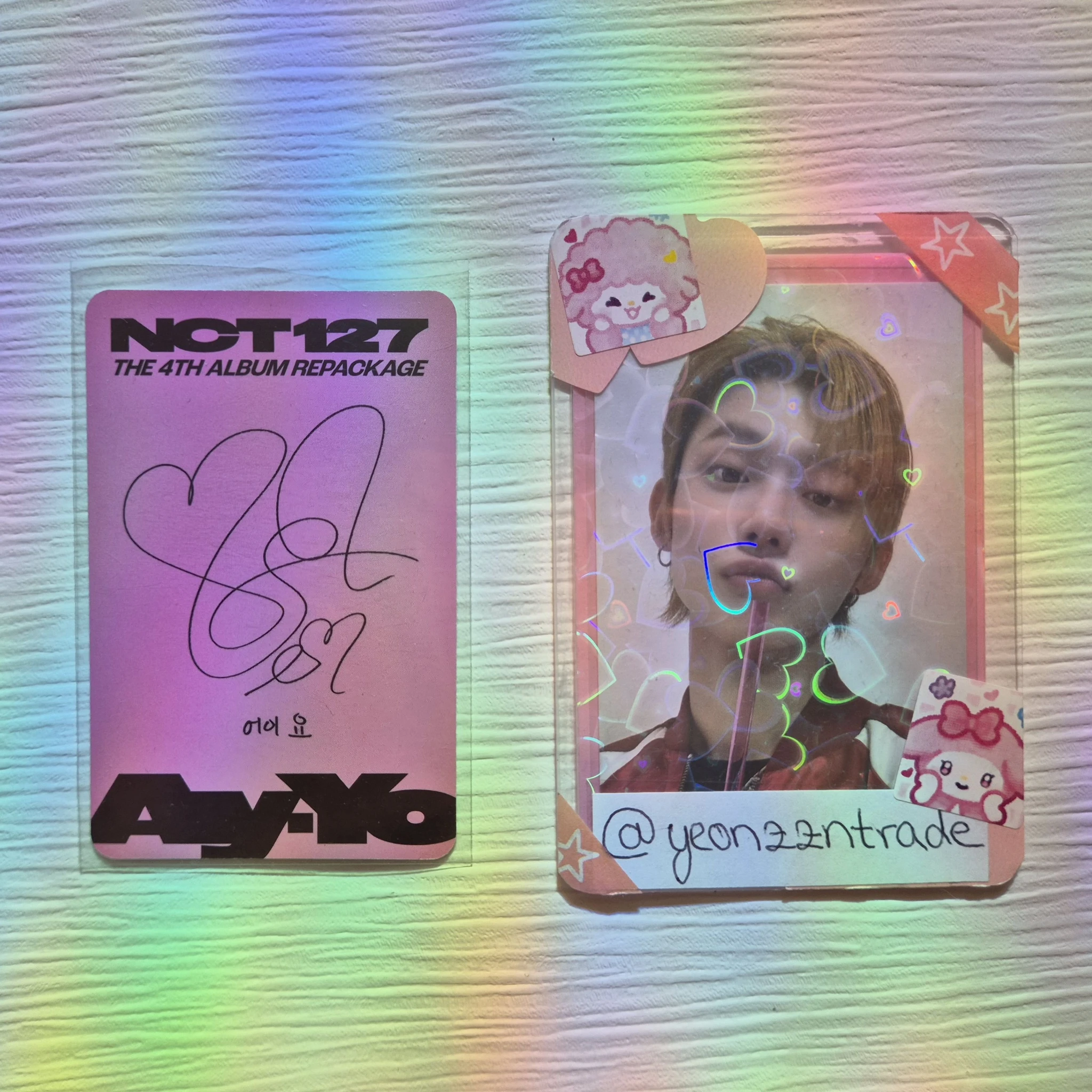 NCT 127 Taeyong NCT 127 - Taeyong - Ay-yo Album listing photo 2