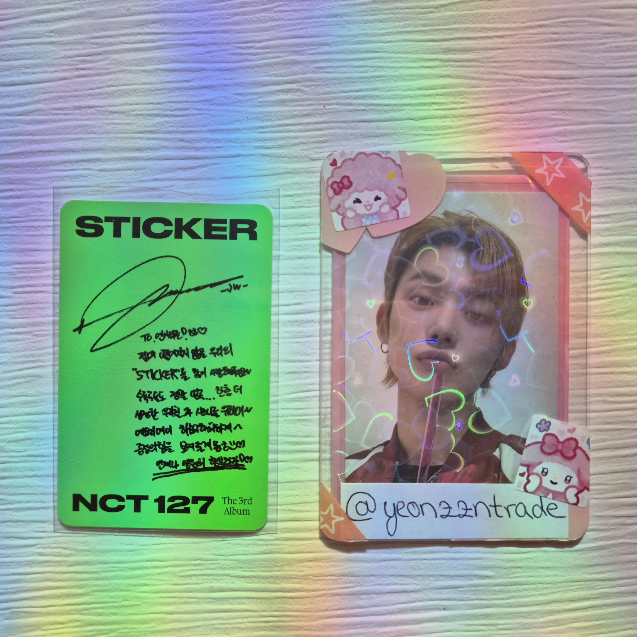 NCT 127 Jungwoo NCT 127 - Jungwoo - Sticker Album listing photo 2