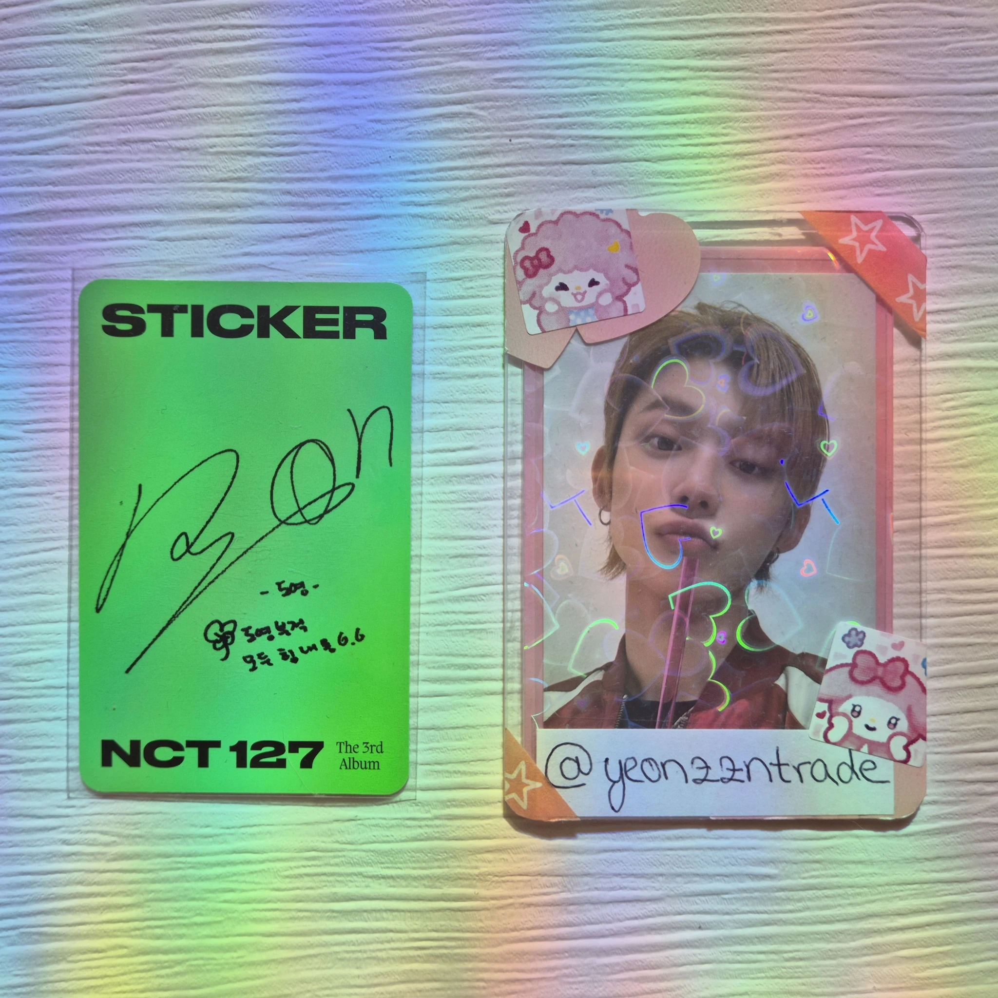 NCT 127 Doyoung NCT 127 - Doyoung  - Sticker Album listing photo 2