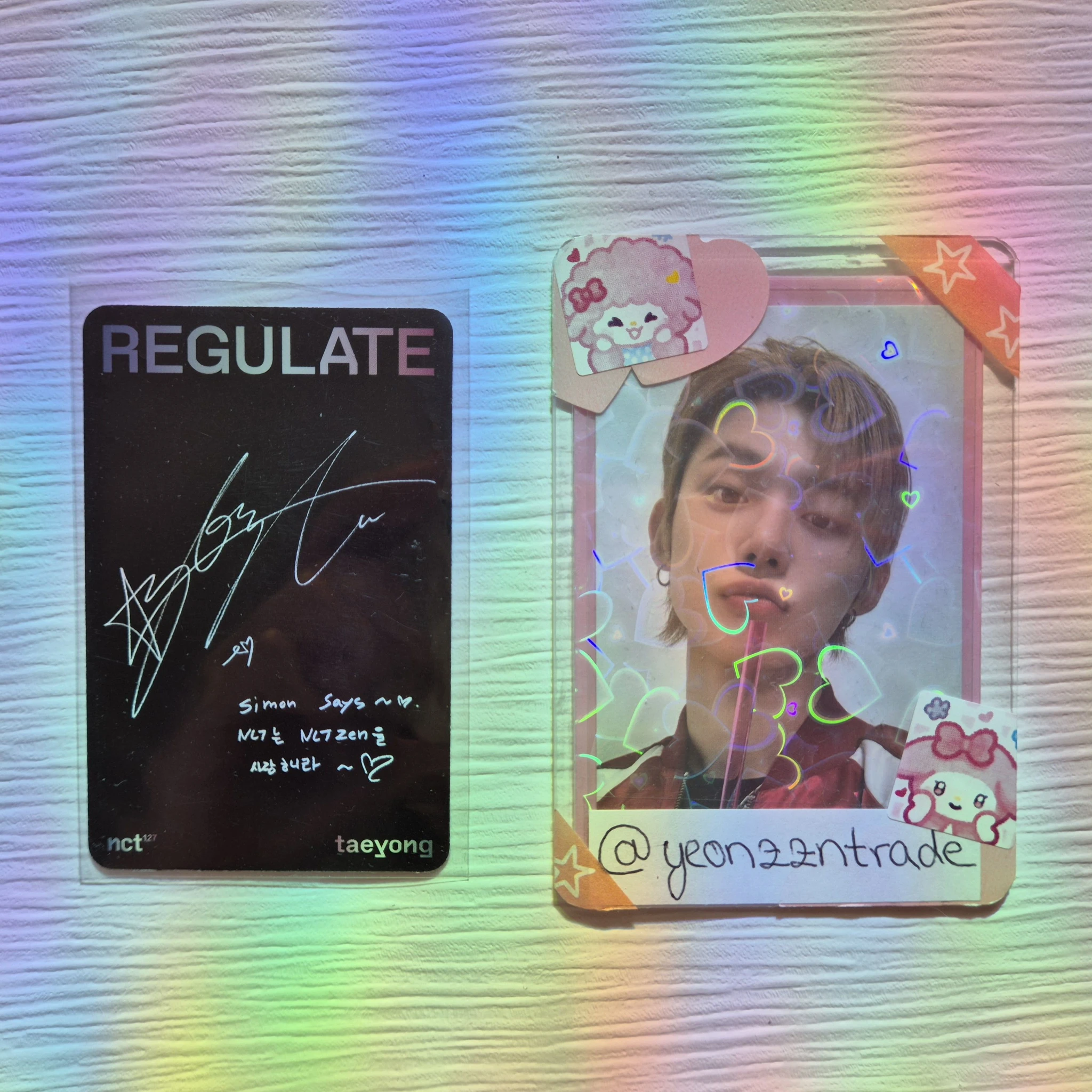 NCT 127 Taeyong NCT 127 - Taeyong - NCT #127 REGULATE Album listing photo 2