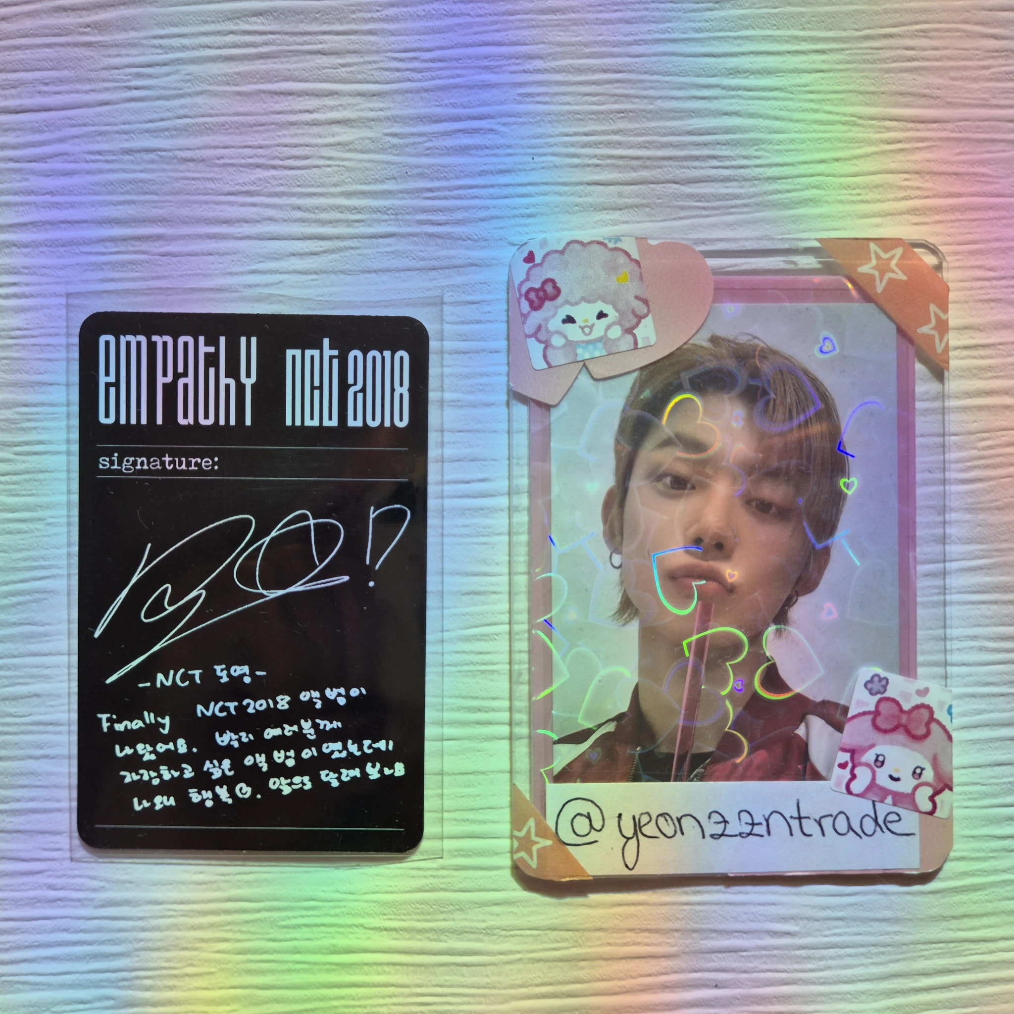 NCT Doyoung NCT - Doyoung - NCT 2018 EMPATHY Album listing photo 2