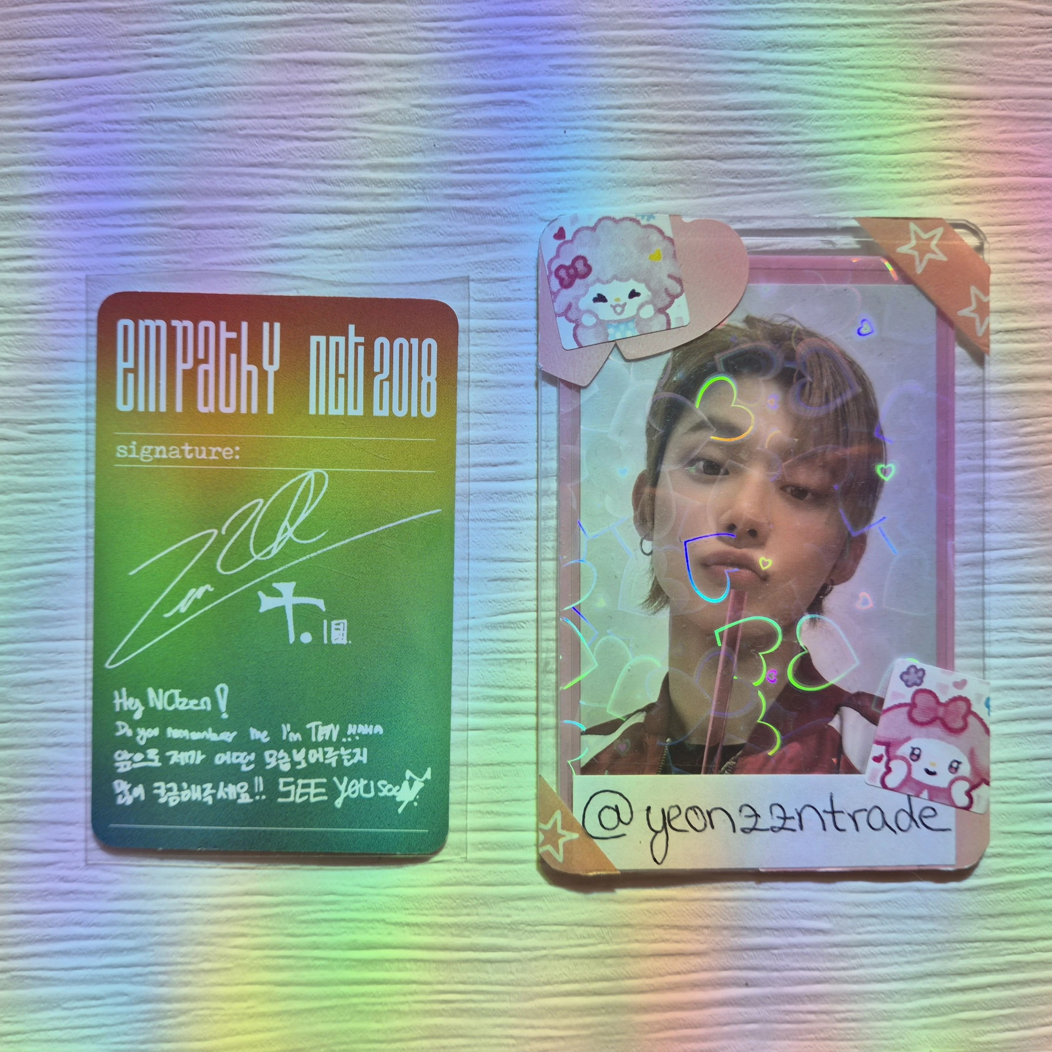 NCT Ten NCT - Ten - NCT 2018 EMPATHY Album listing photo 2