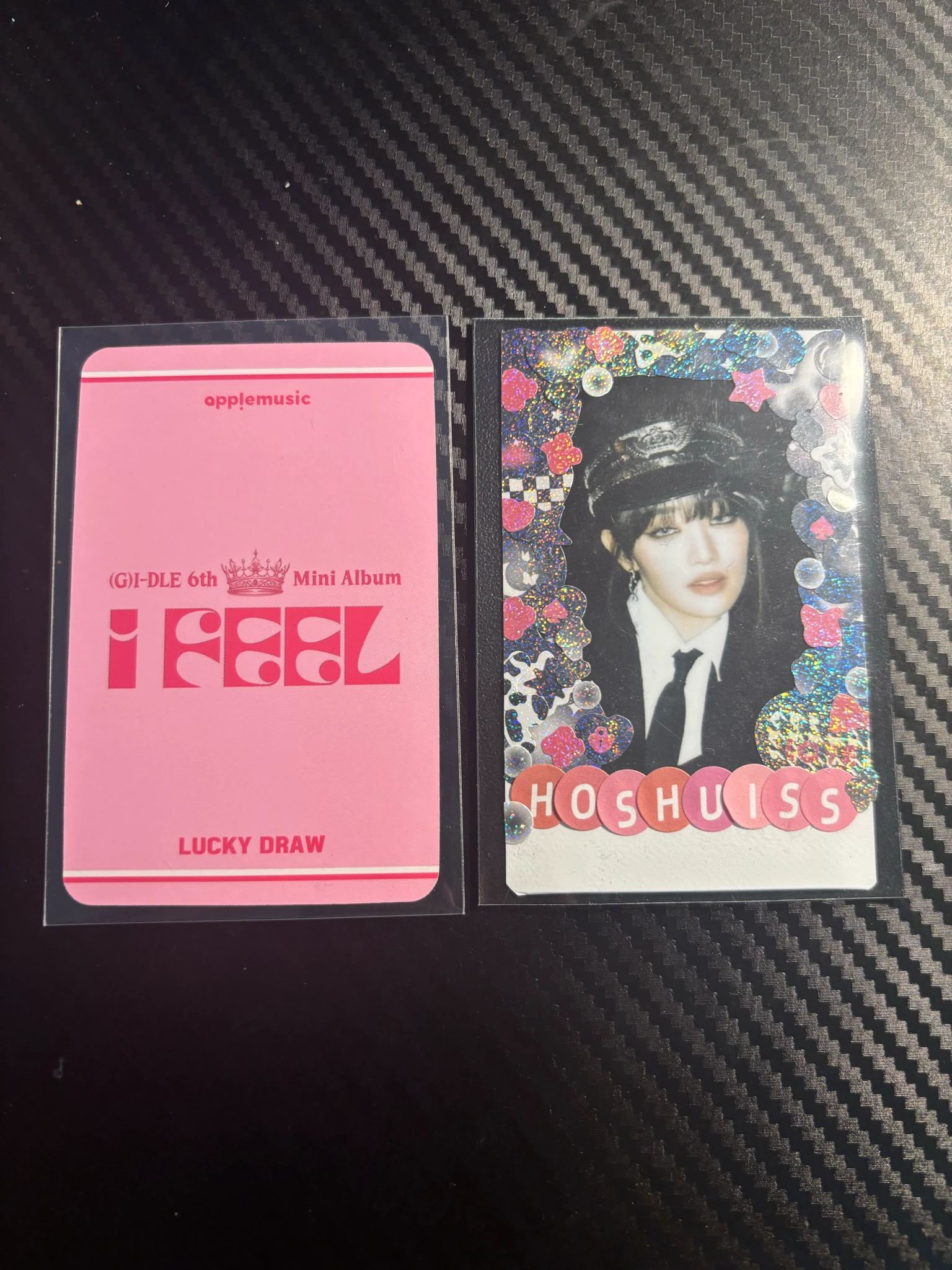 i-dle Minnie i-dle - Minnie - I Feel Album apple music lucky draw pre-order benefit (pob) listing photo 2